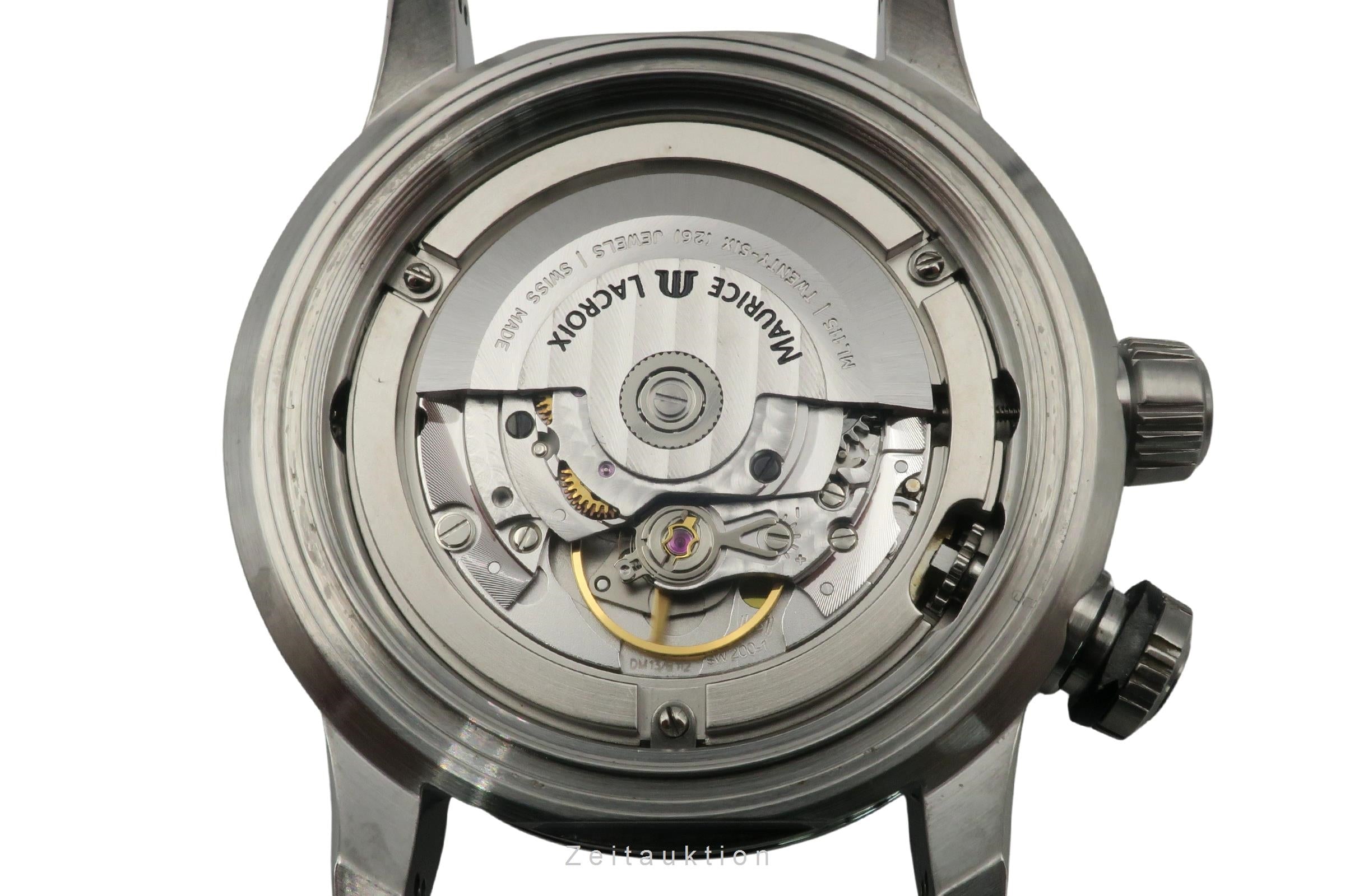 Maurice Lacroix Pontos acciaio automatismo orologio da uomo PT6248-55002-330	  [2503024]