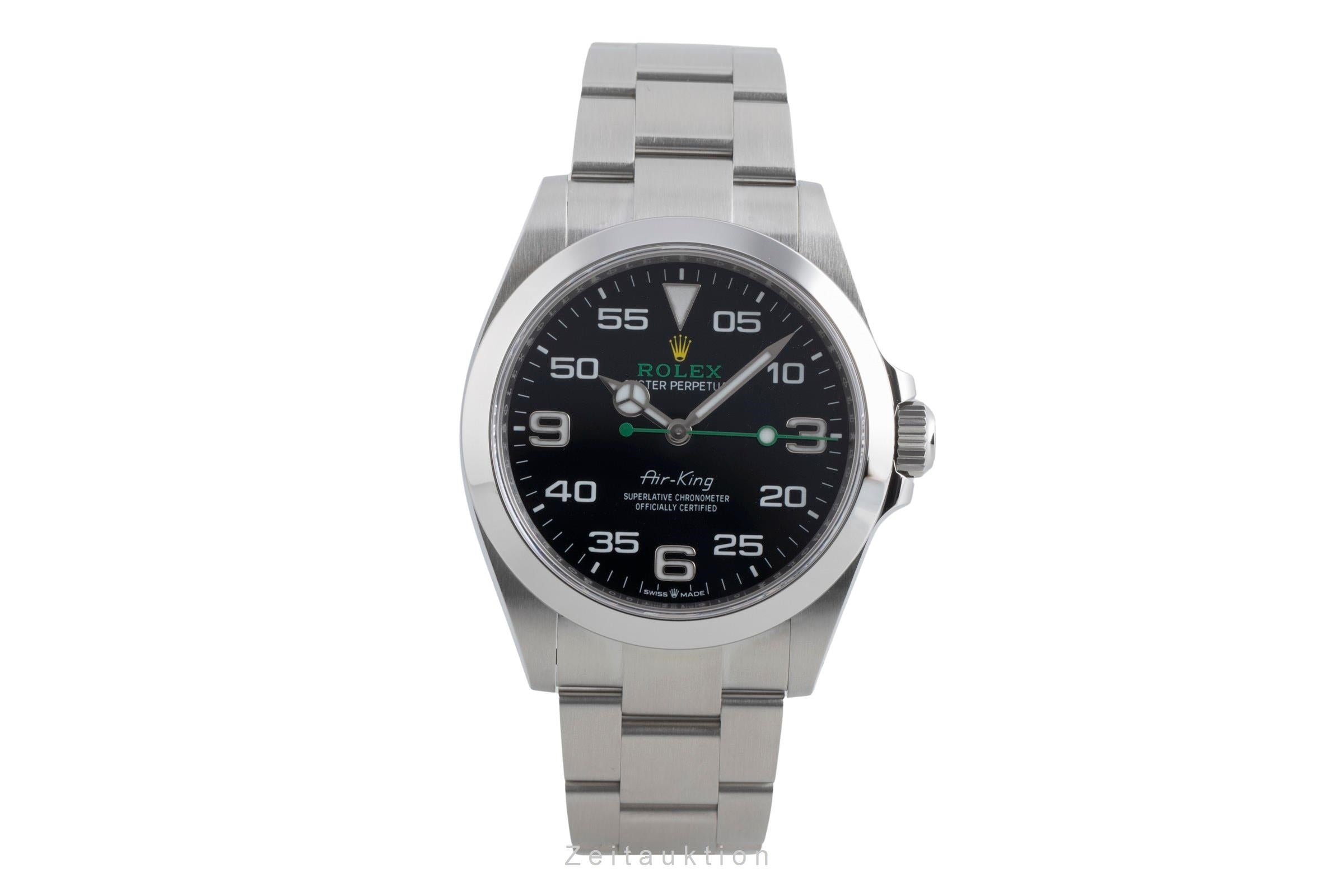 Rolex Air King acero automático reloj para caballeros 126900-0001  [2503025]