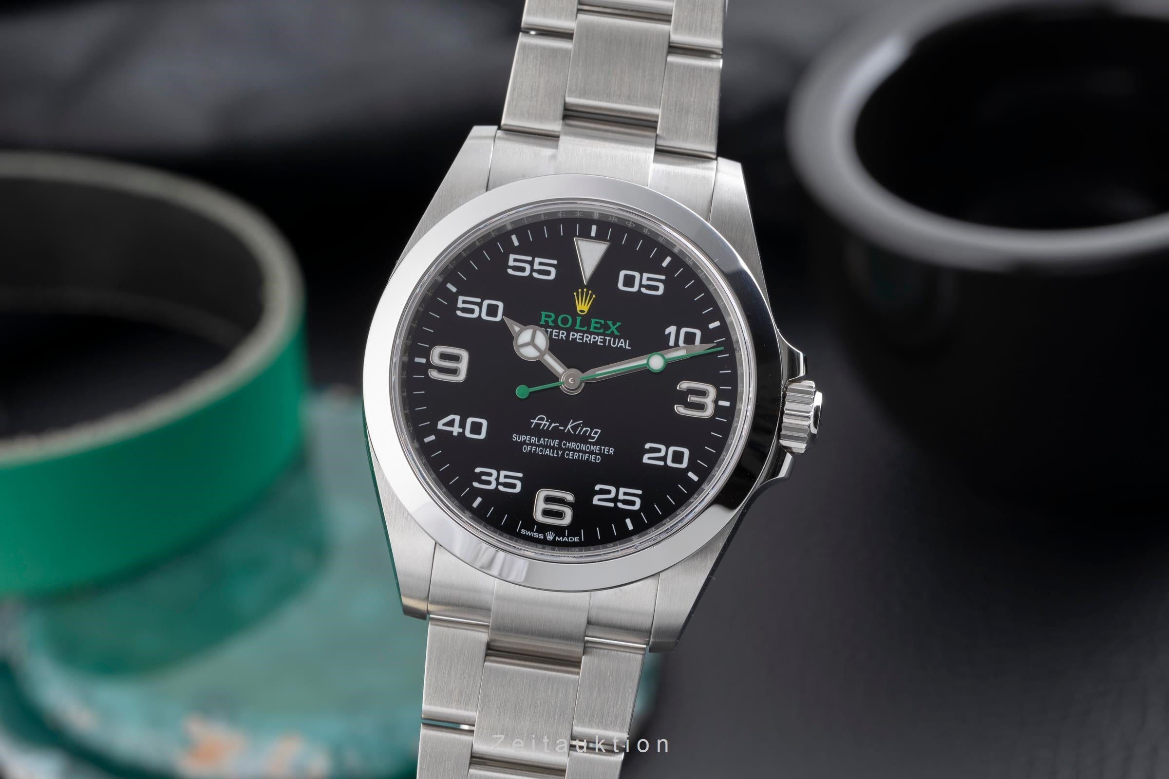 Rolex Air King acero automático reloj para caballeros 126900-0001  [2503025]