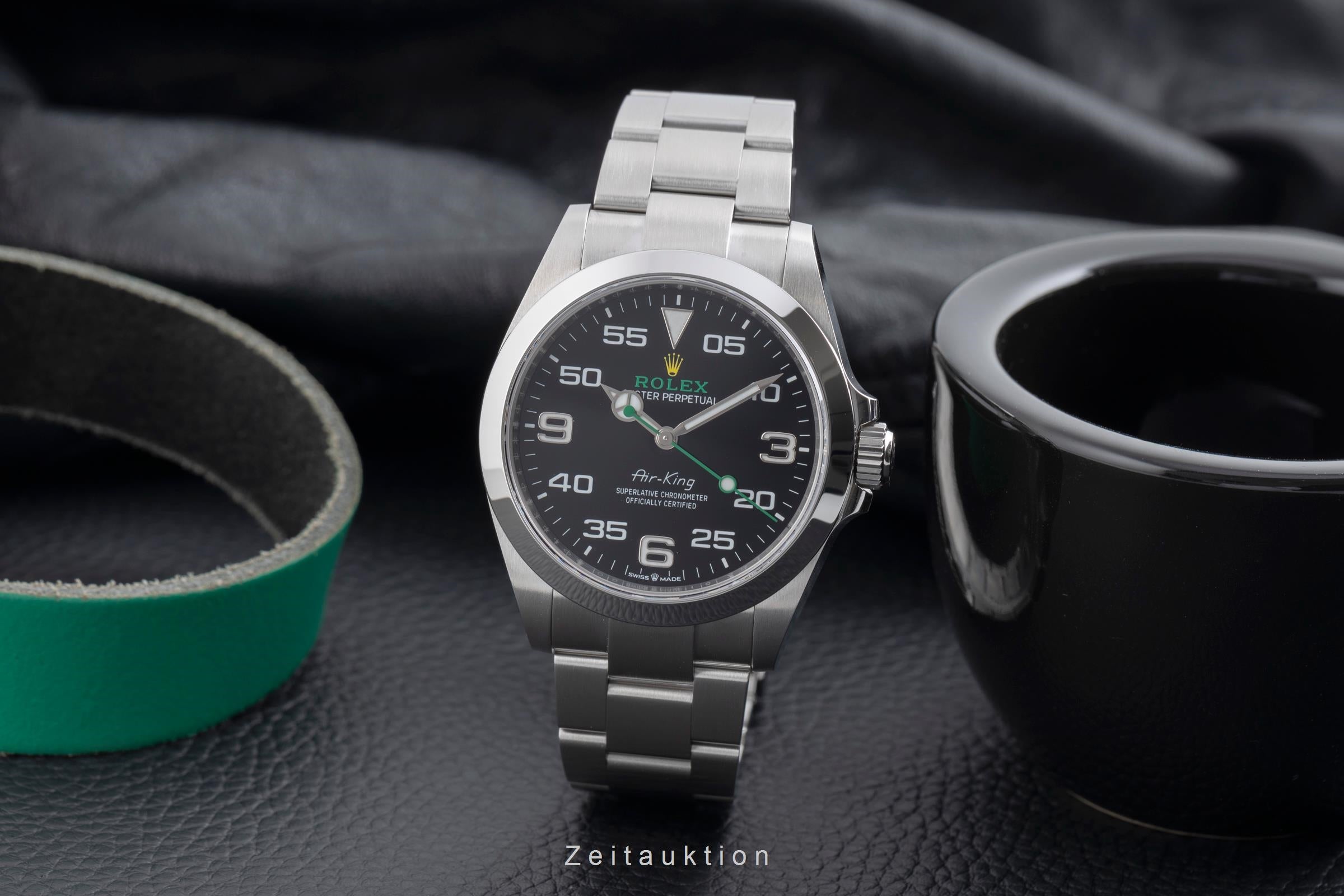 Rolex Air King acero automático reloj para caballeros 126900-0001  [2503025]