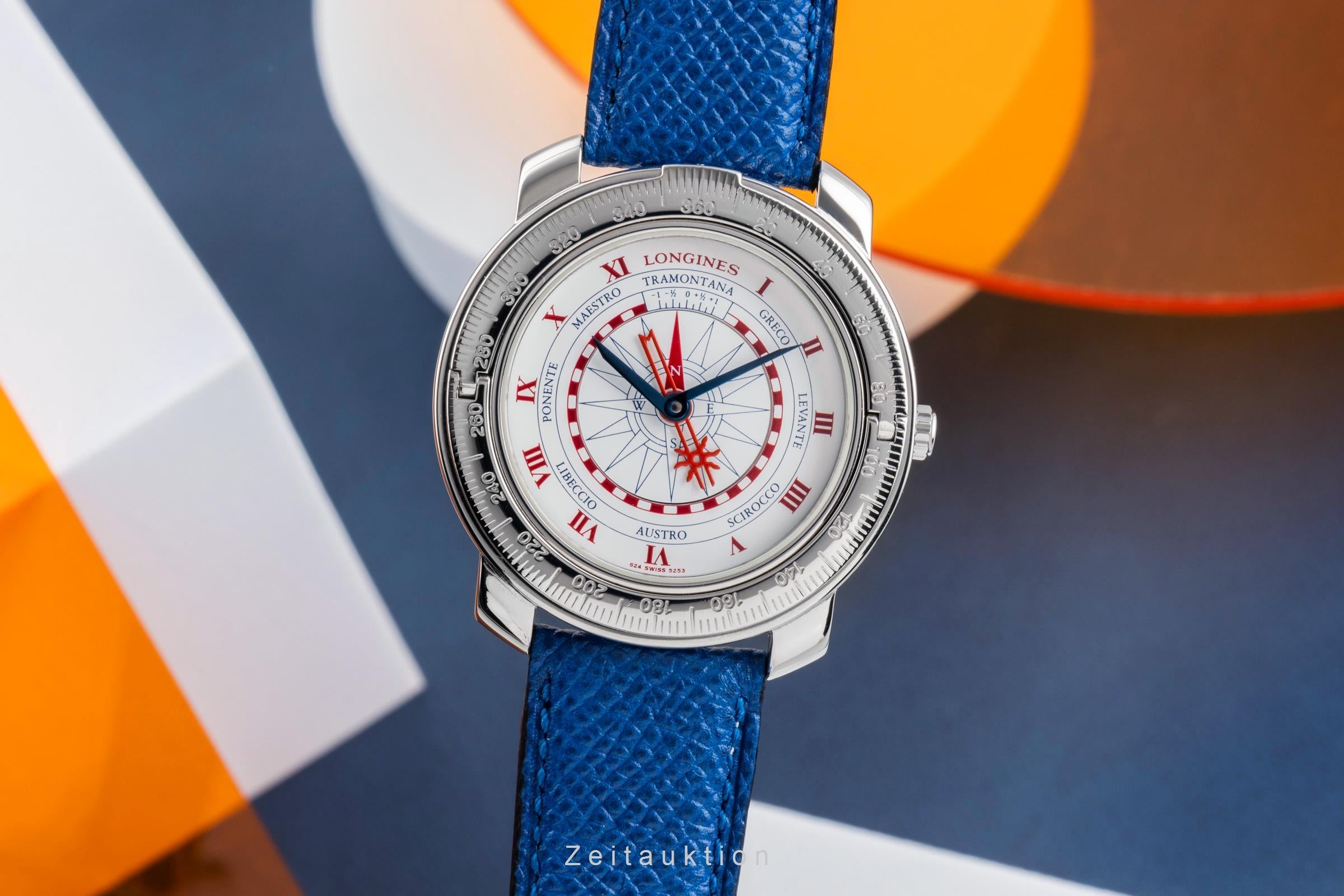 Longines Christobal C steel automatic men's watch 5253  [2503028]