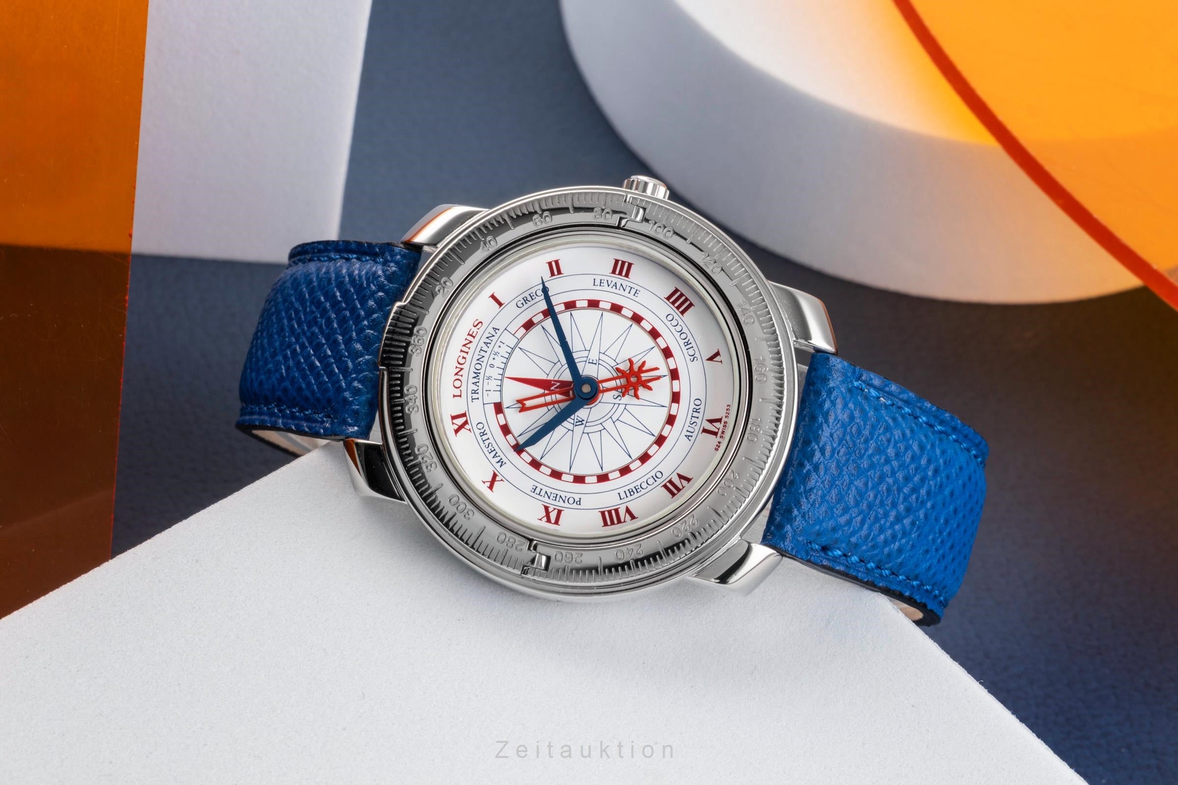 Longines Christobal C steel automatic men's watch 5253  [2503028]