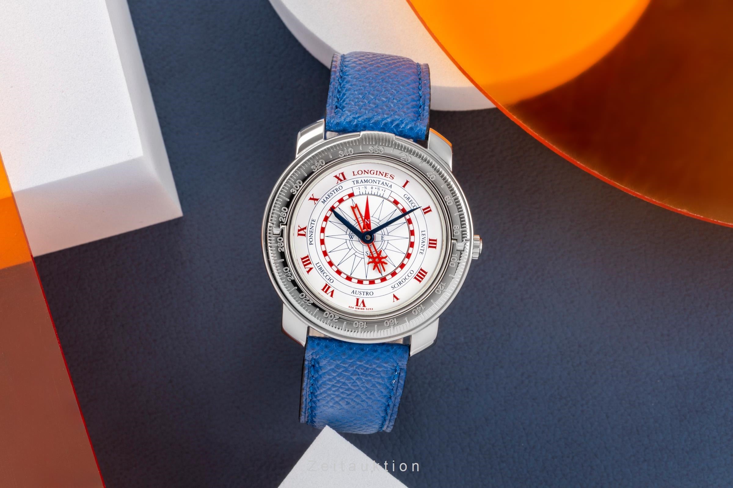 Longines Christobal C steel automatic men's watch 5253  [2503028]