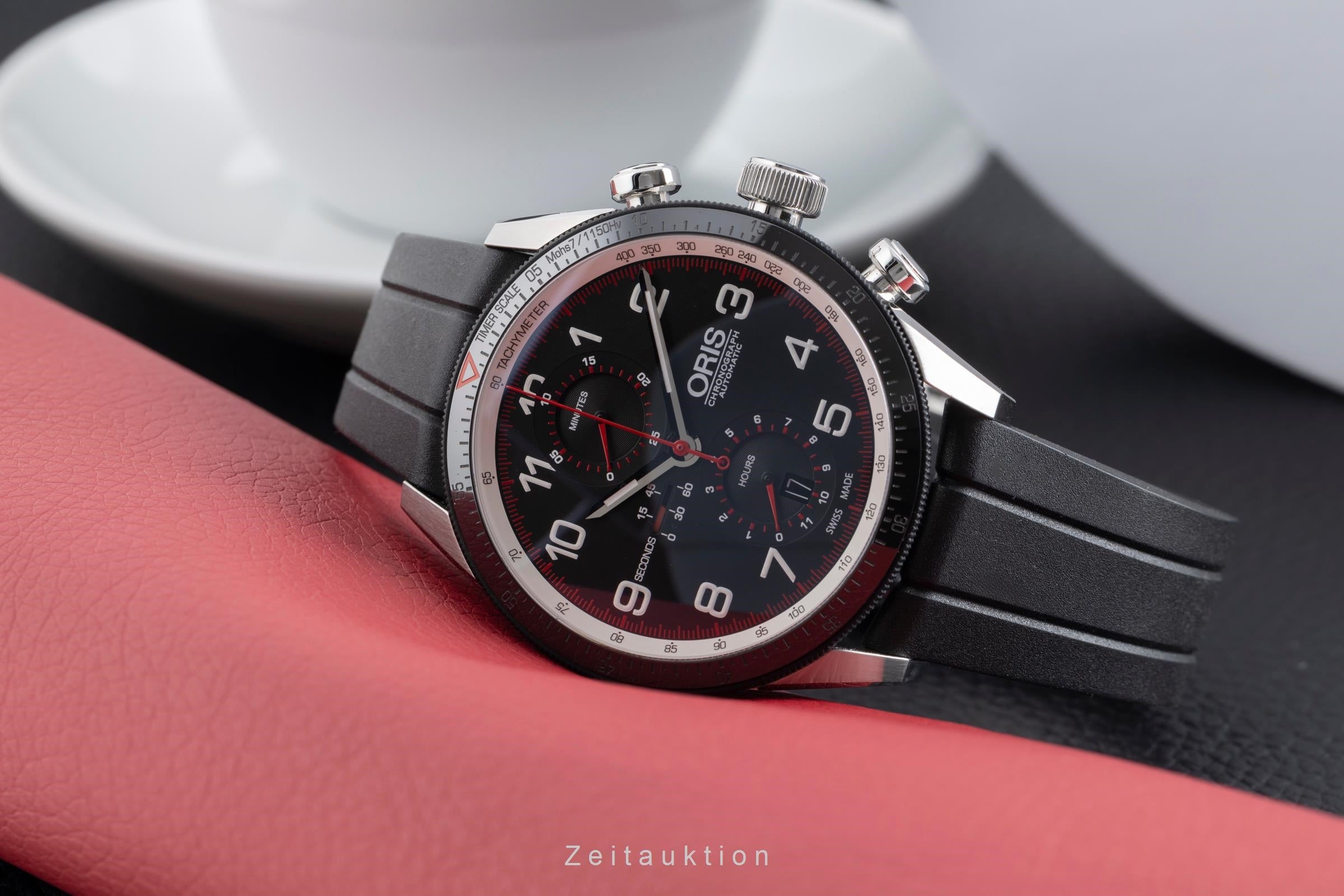 Oris Chronograph chronographe acier automatique montre pour hommes 01 774 7661 4484-Set Limited  [2503029]