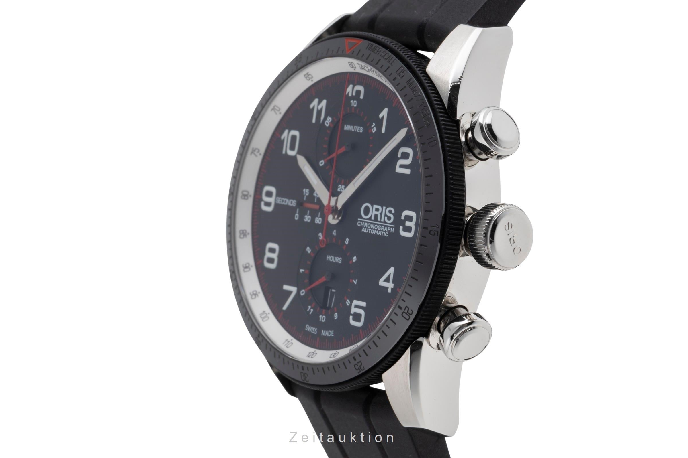 Oris Chronograph chronographe acier automatique montre pour hommes 01 774 7661 4484-Set Limited  [2503029]