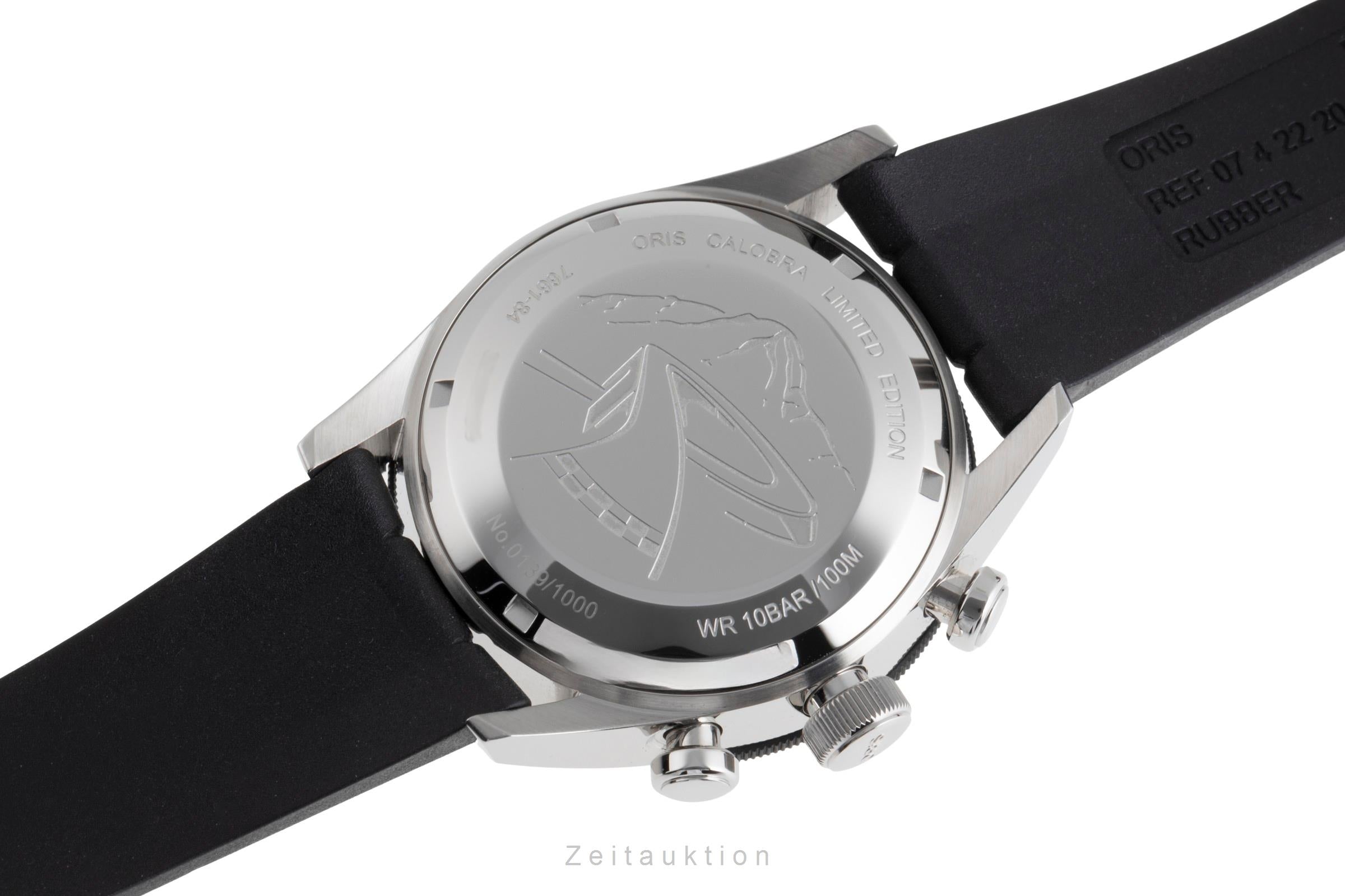 Oris Chronograph chronographe acier automatique montre pour hommes 01 774 7661 4484-Set Limited  [2503029]