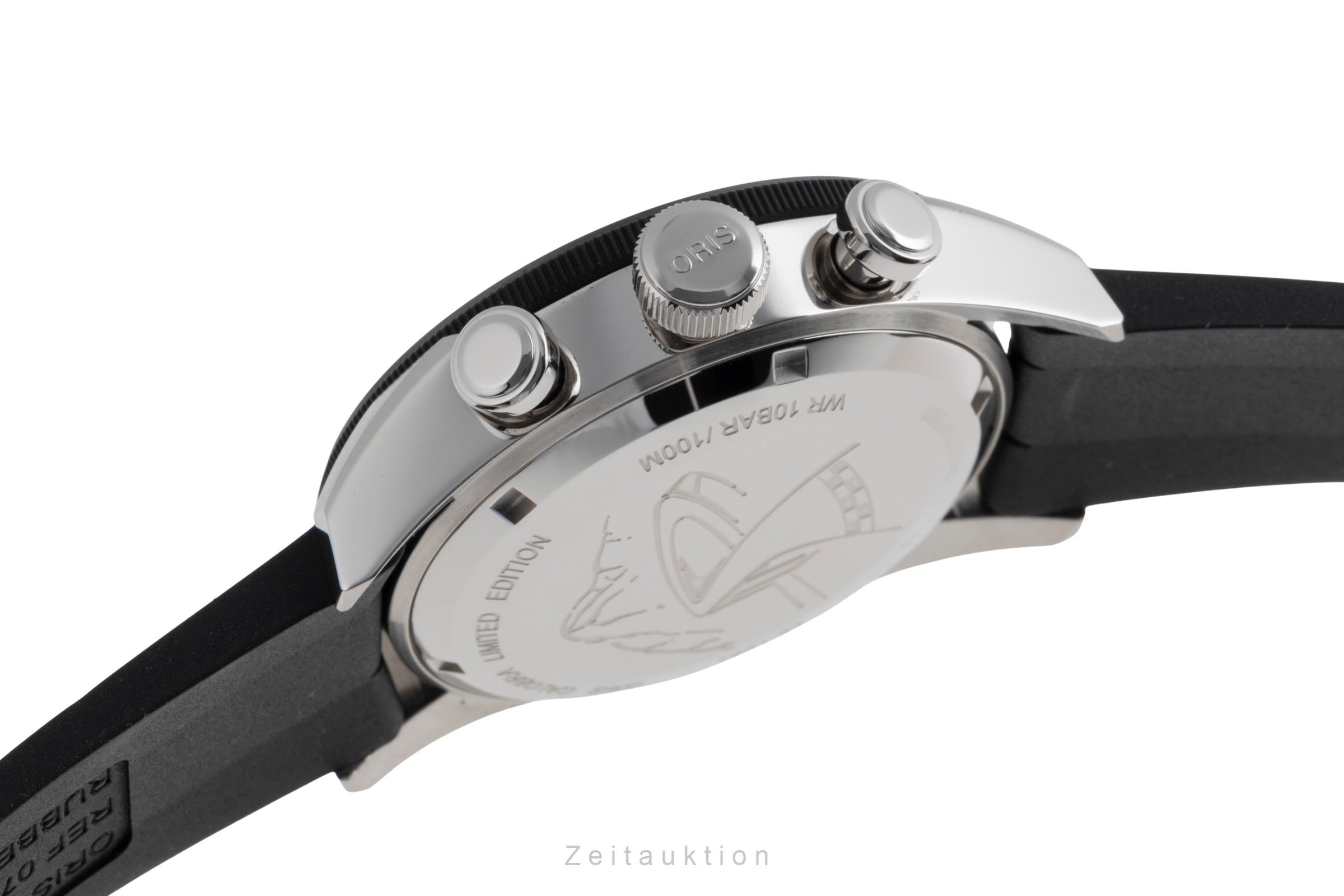 Oris Chronograph chronographe acier automatique montre pour hommes 01 774 7661 4484-Set Limited  [2503029]