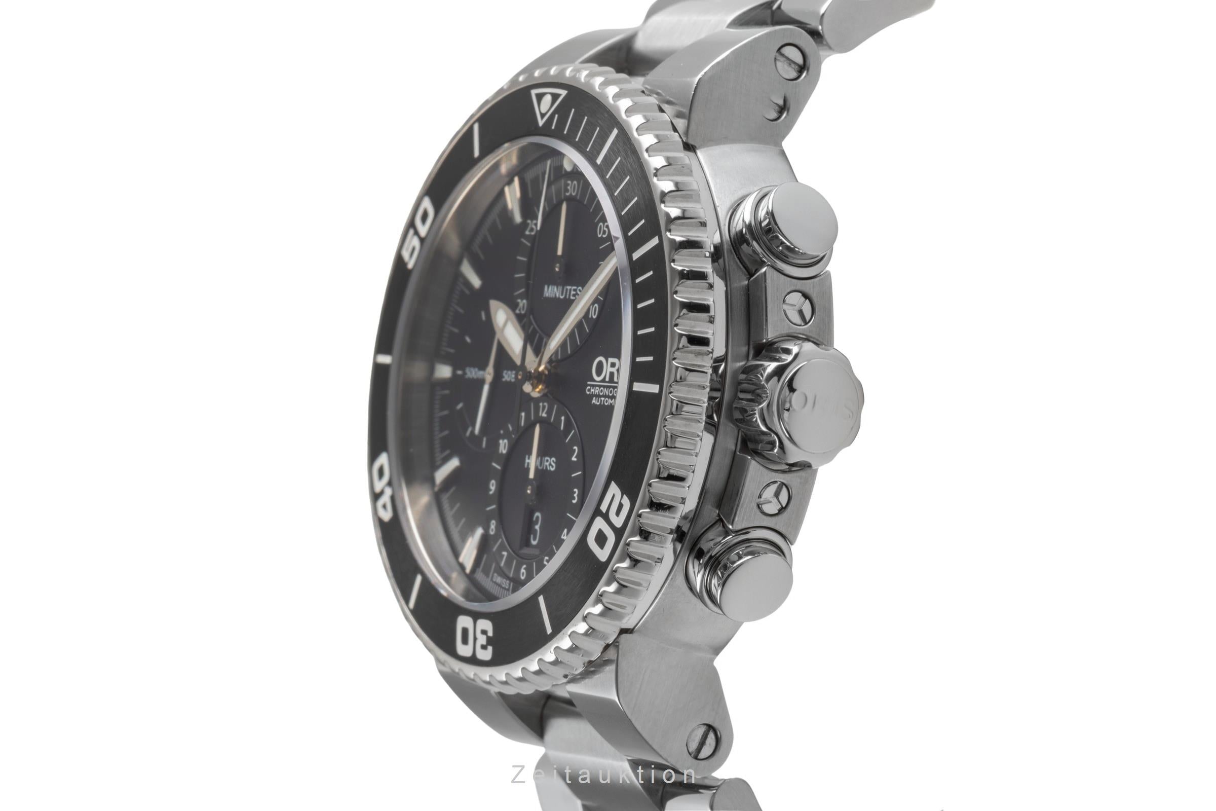 Oris Chronograph chronographe acier automatique montre pour hommes 01 774 7655 4154-07 4 26 34EB  [2503030]