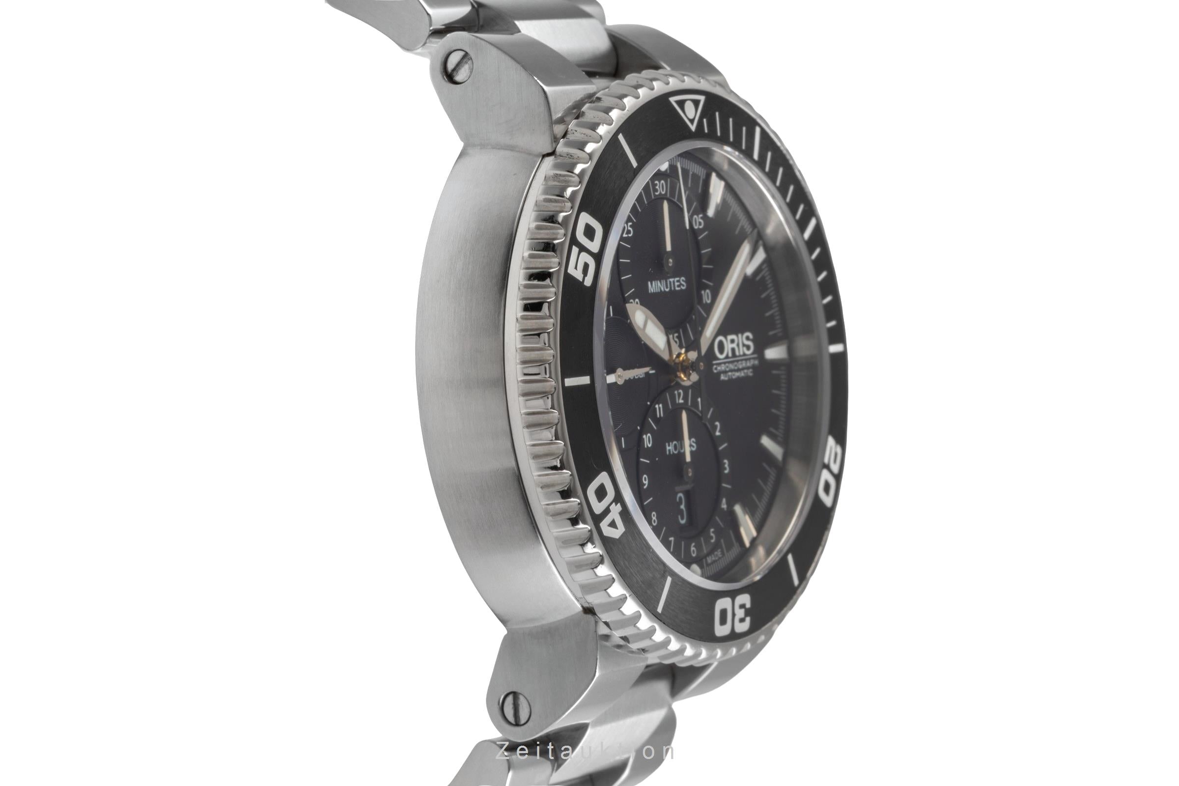 Oris Chronograph steel automatic Kal. 774 Ref. 01 774 7655 4154-07