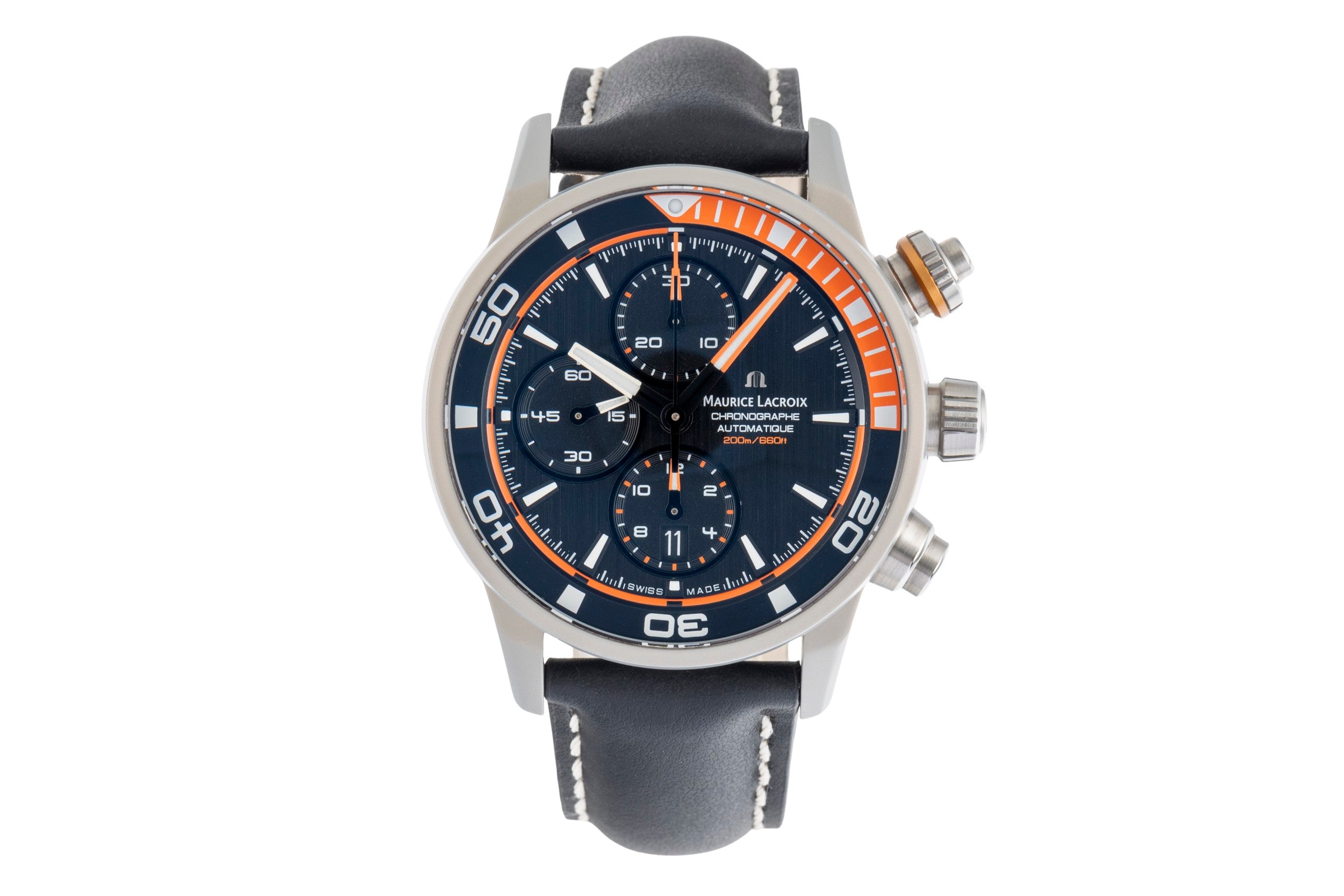 ラウズアーク Maurice Lacroix Pontos chronograph powerlite automatic Ref. PT