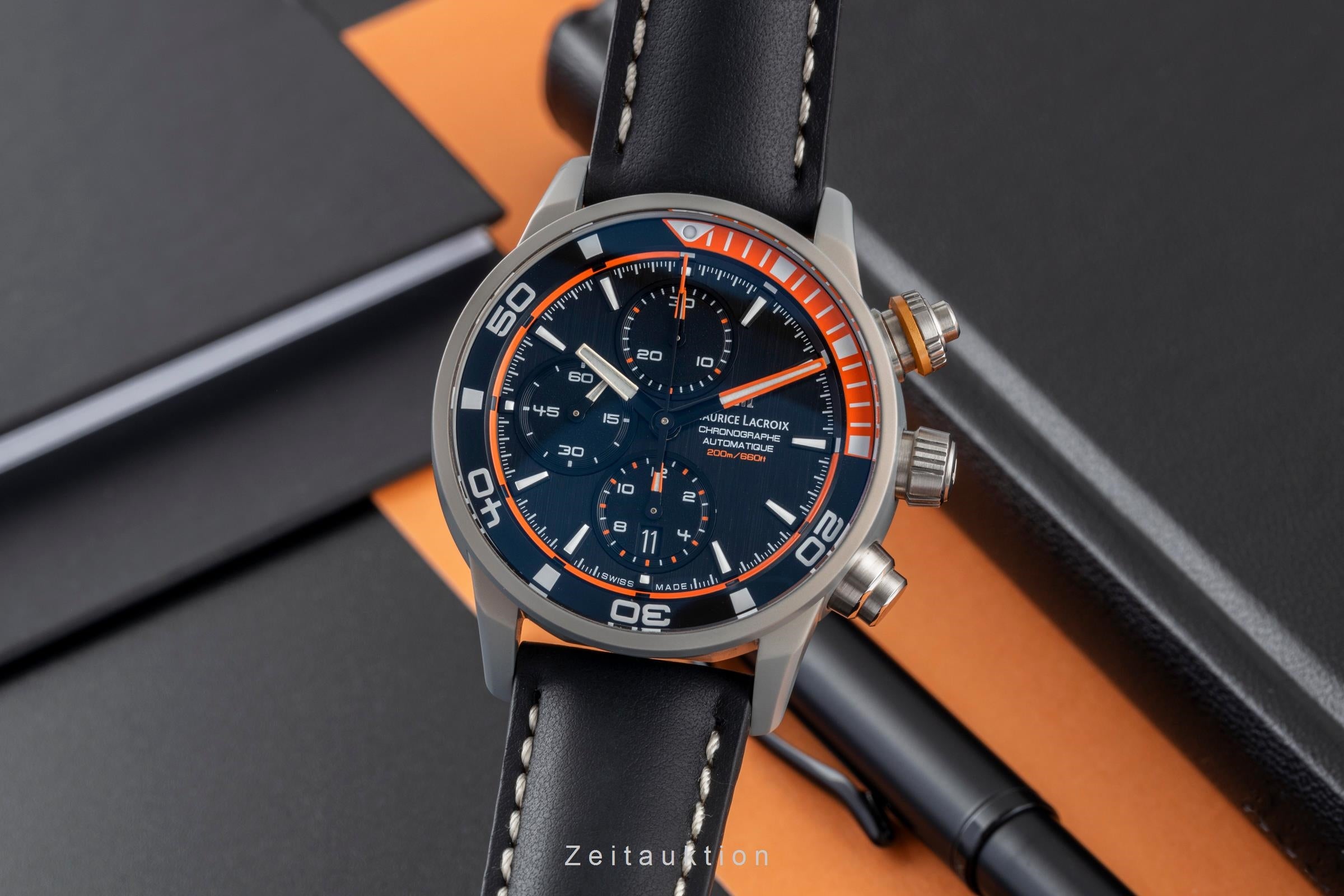 Maurice Lacroix Pontos chronograph powerlite automatic men's watch PT 6028  [2503031]