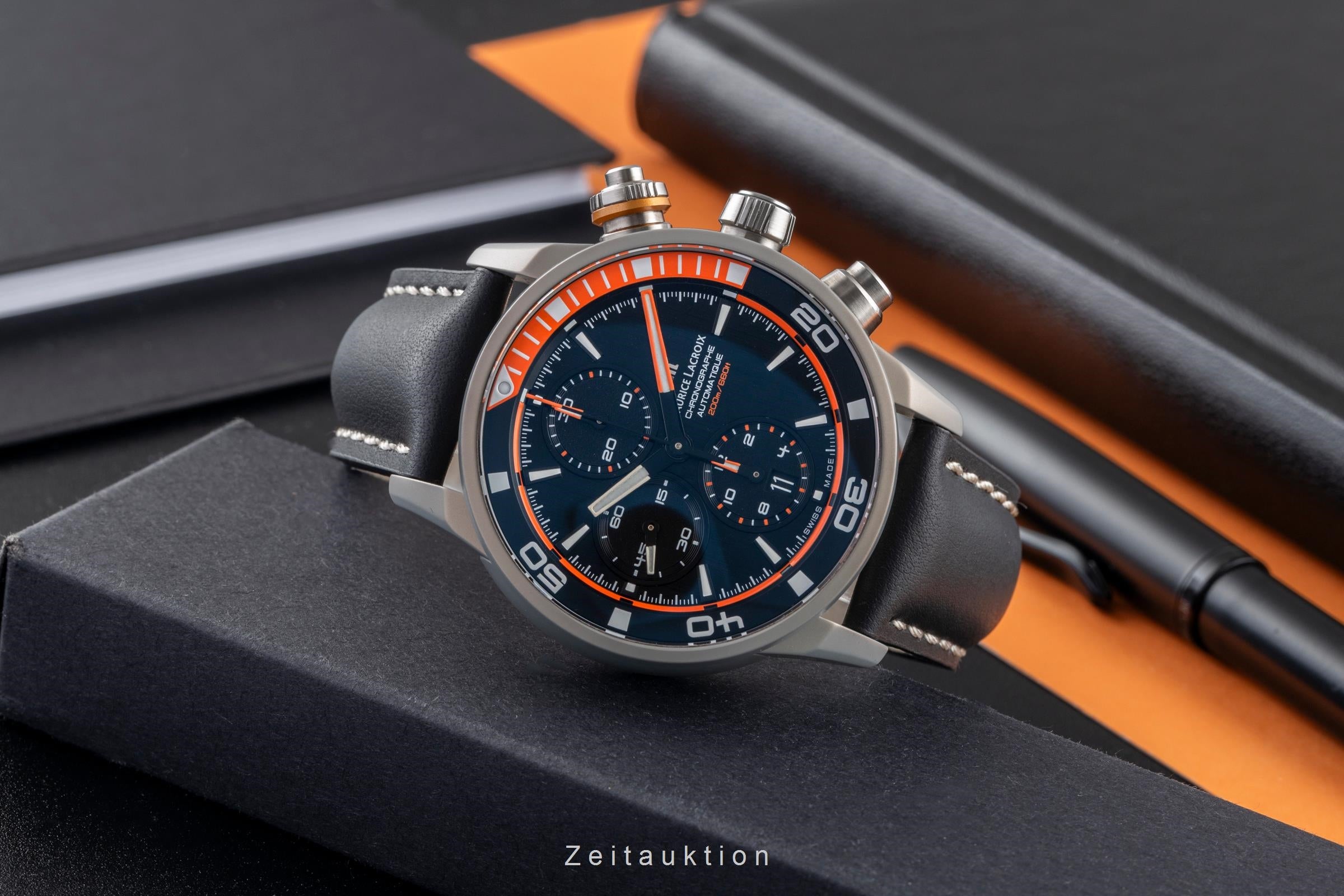 Maurice Lacroix Pontos chronograph powerlite automatic men's watch PT 6028  [2503031]