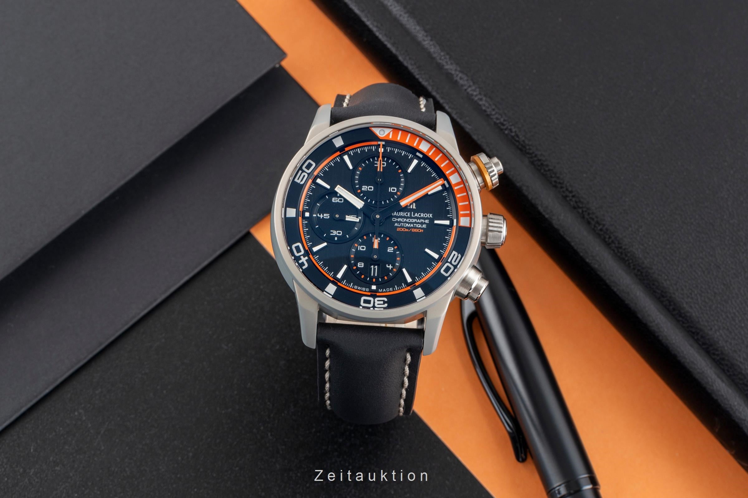 Maurice Lacroix Pontos chronograph powerlite automatic men's watch PT 6028  [2503031]