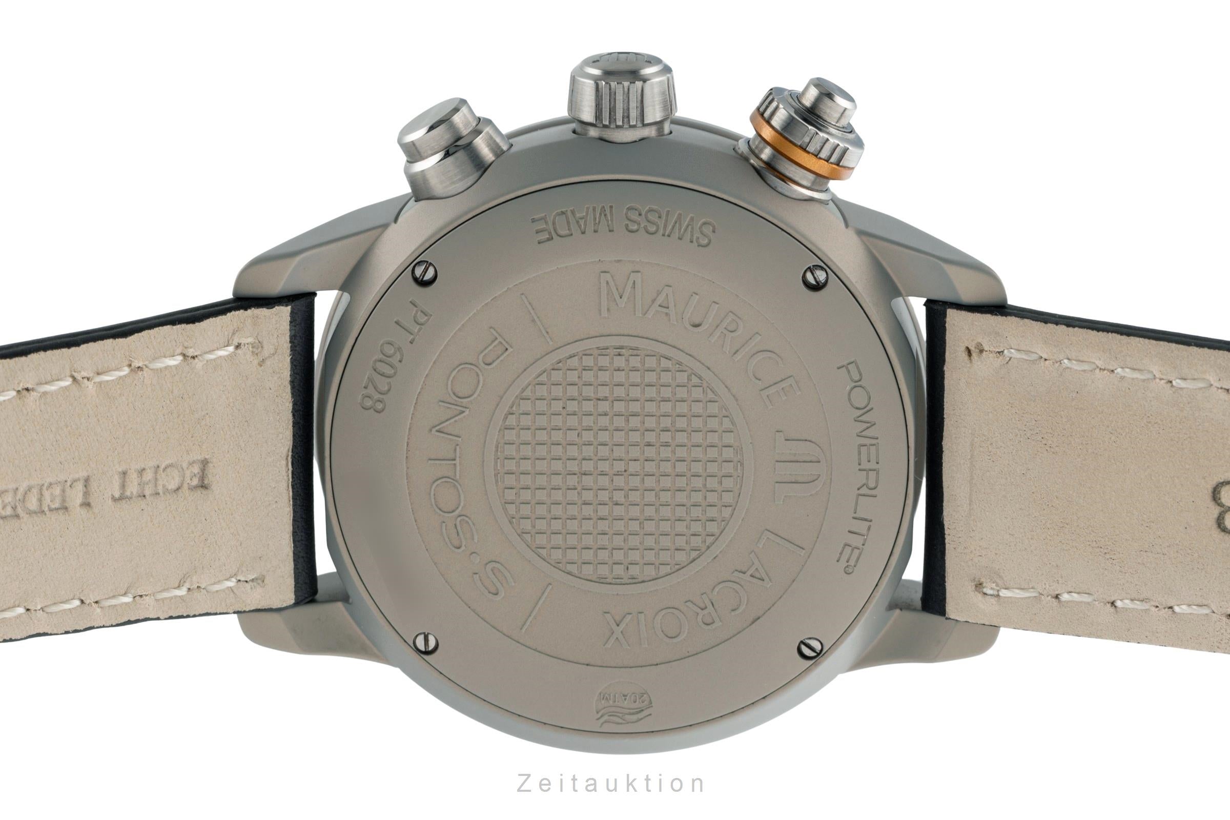 Maurice Lacroix Pontos chronograph powerlite automatic men's watch PT 6028  [2503031]