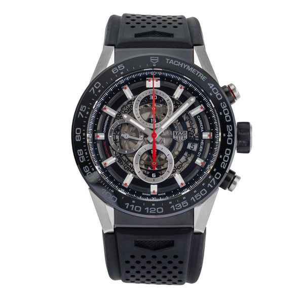 Tag Heuer Carrera cronógrafo acero automático reloj para caballeros CAR2A1Z.FT6044	  [2503032]