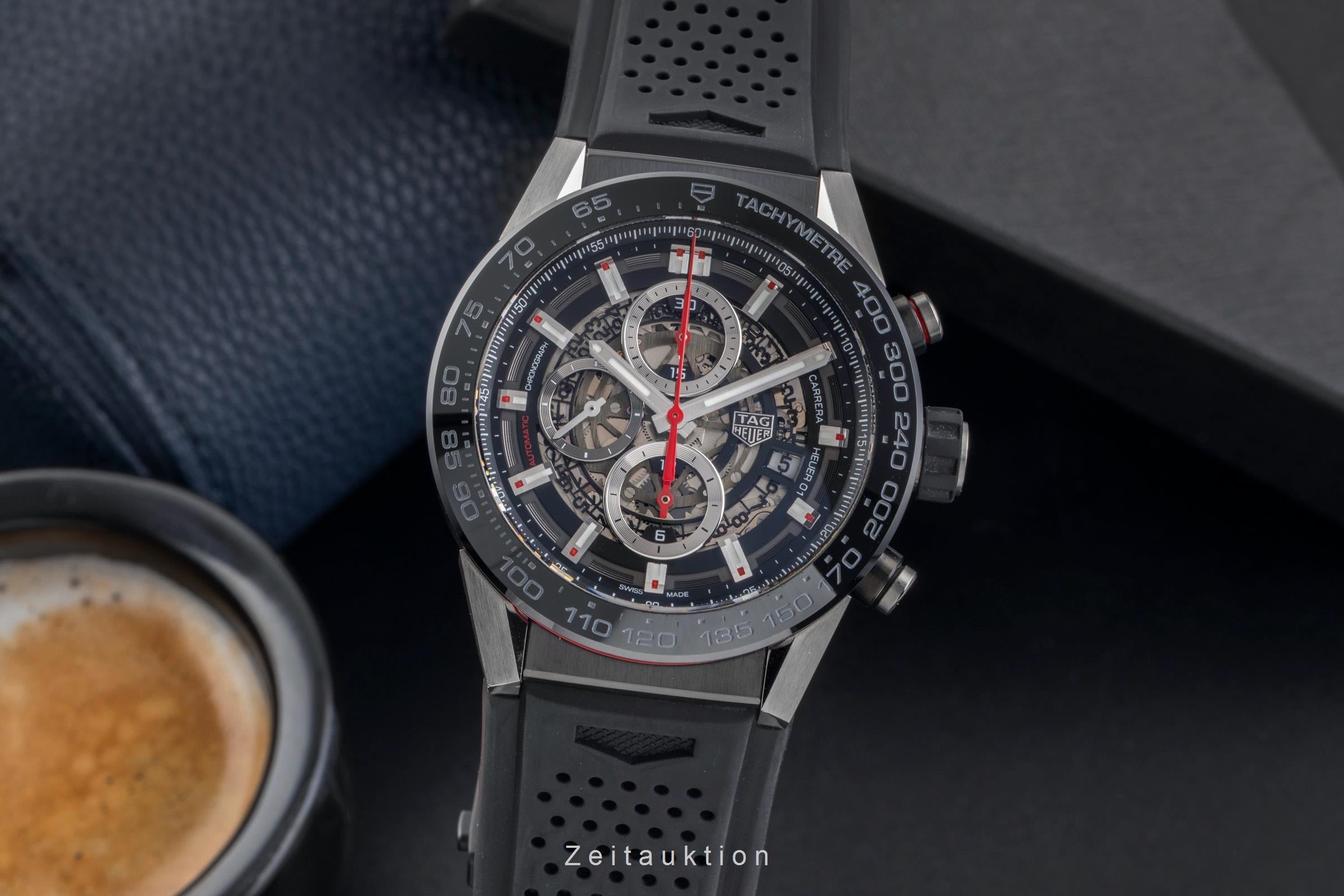 Tag Heuer Carrera cronógrafo acero automático reloj para caballeros CAR2A1Z.FT6044	  [2503032]