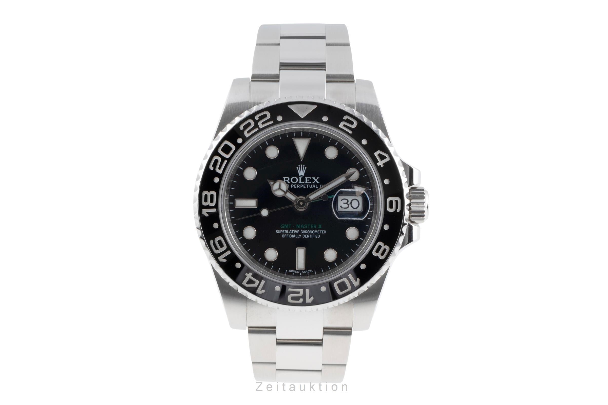 Rolex GMT-Master II acciaio automatismo orologio da uomo 116710LN  [2503037]