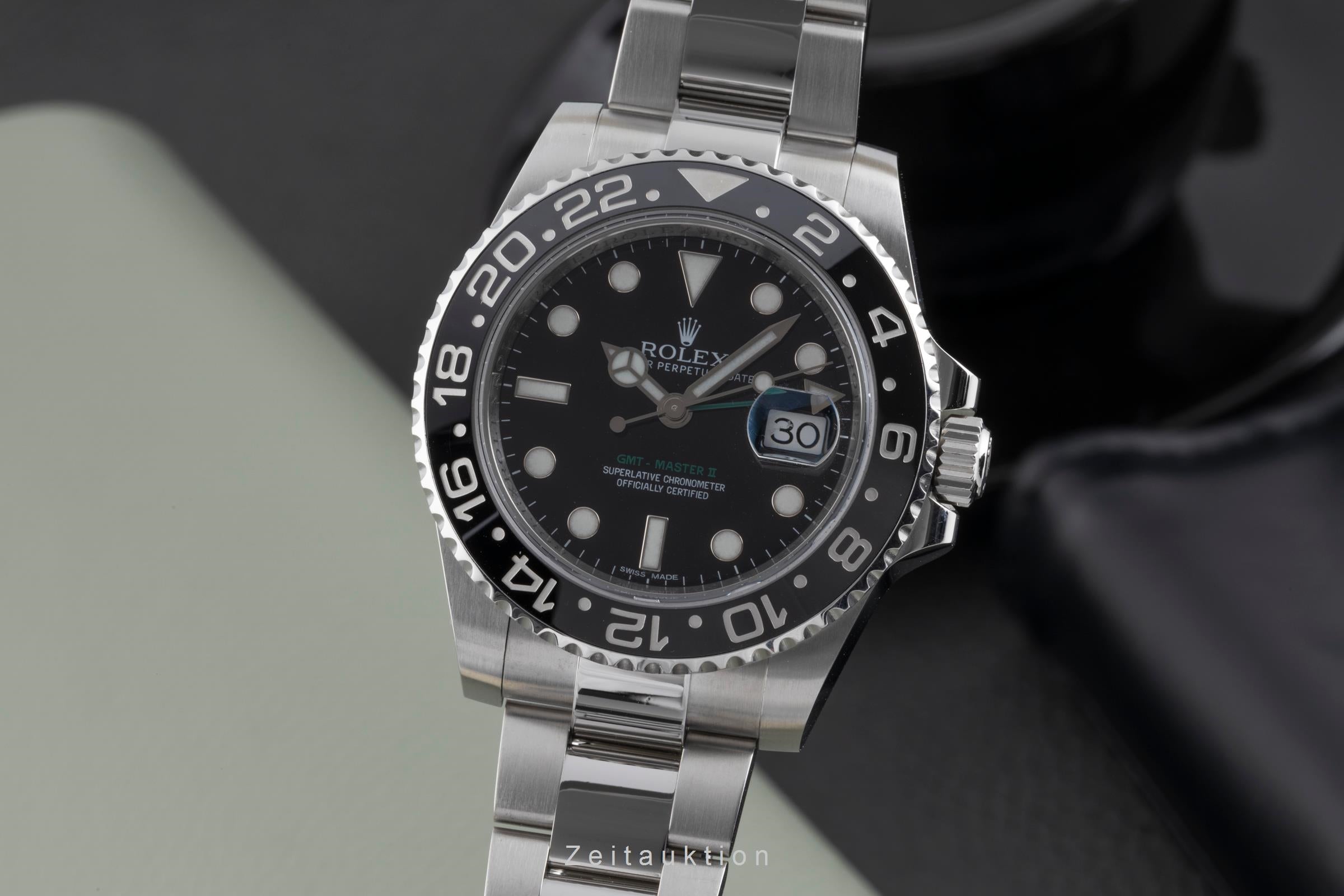 Rolex GMT-Master II acciaio automatismo orologio da uomo 116710LN  [2503037]