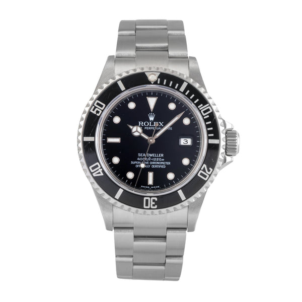 Rolex Sea-Dweller Automatik Stahl Herrenuhr Oyster Perpetual Ref. 16600T F-Serie [2503041]