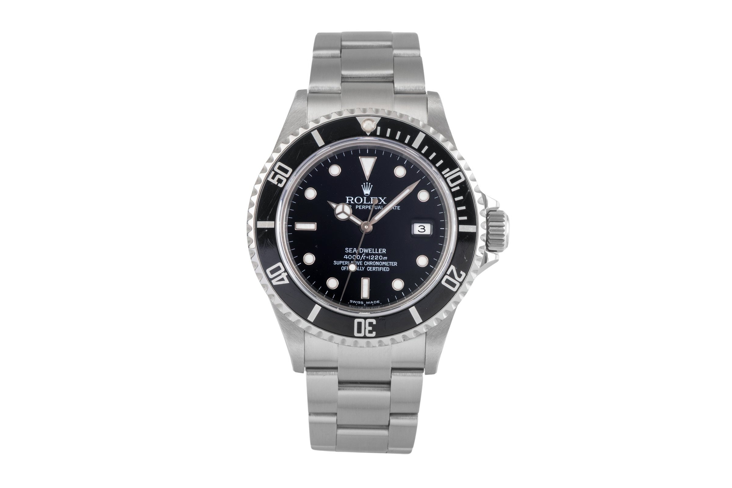 Rolex Sea-Dweller acero automático reloj para caballeros 16600T  [2503041]