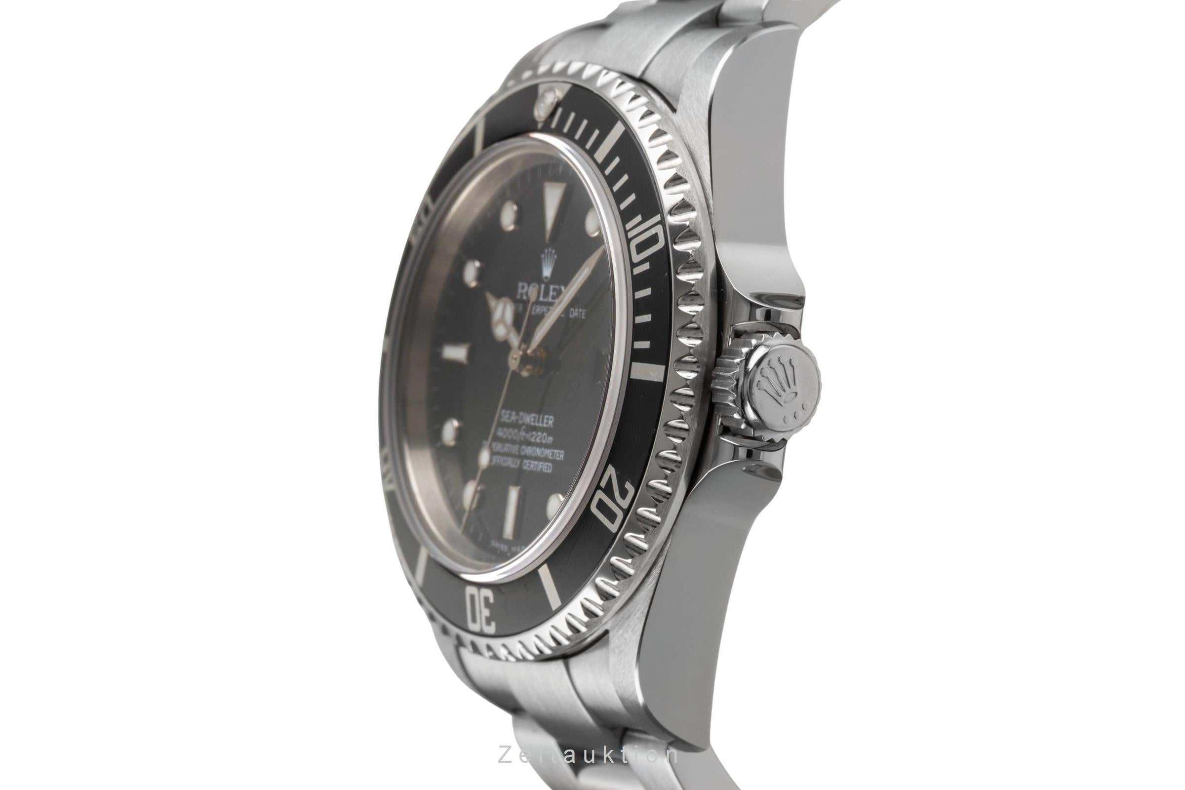 Rolex Sea-Dweller Automatik Stahl Herrenuhr Oyster Perpetual Ref. 16600T F-Serie [2503041]