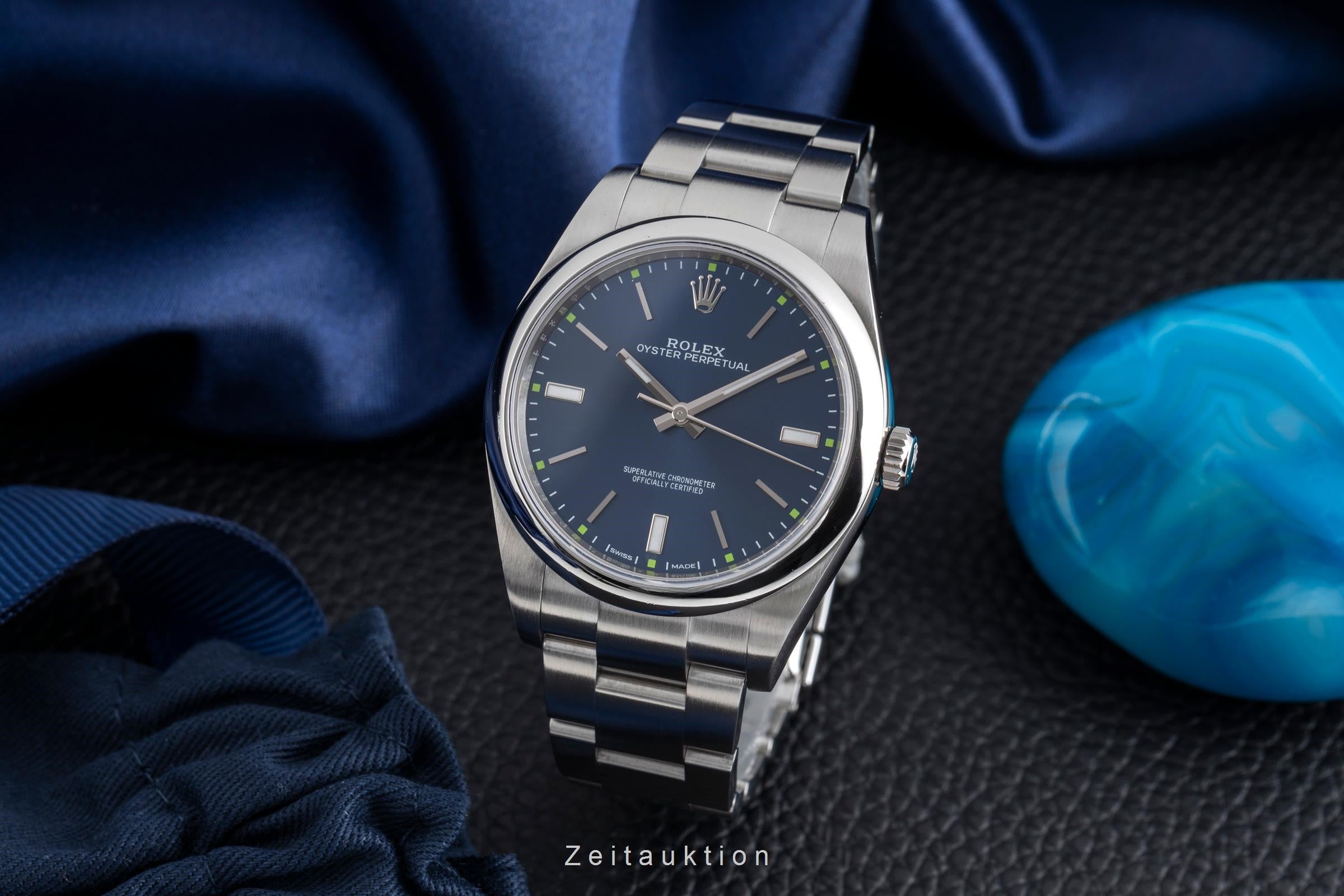 Rolex Oyster Perpetual acero automático reloj para caballeros 114300  [2503044]