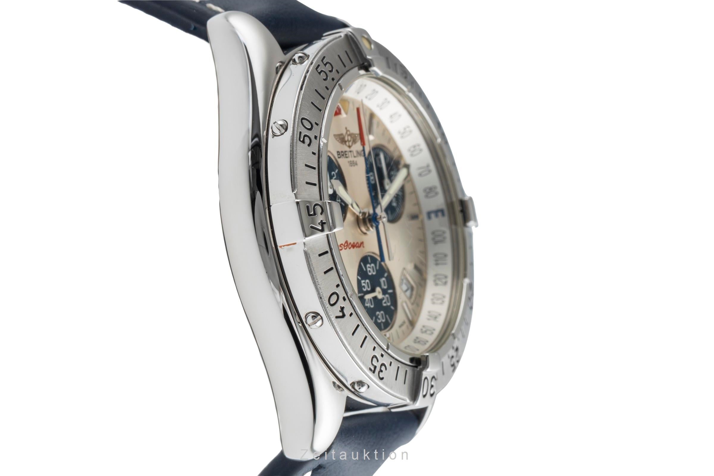 Breitling Transocean Chronograph Edelstahl Herrenuhr Ref. A53040.1  [2503045]