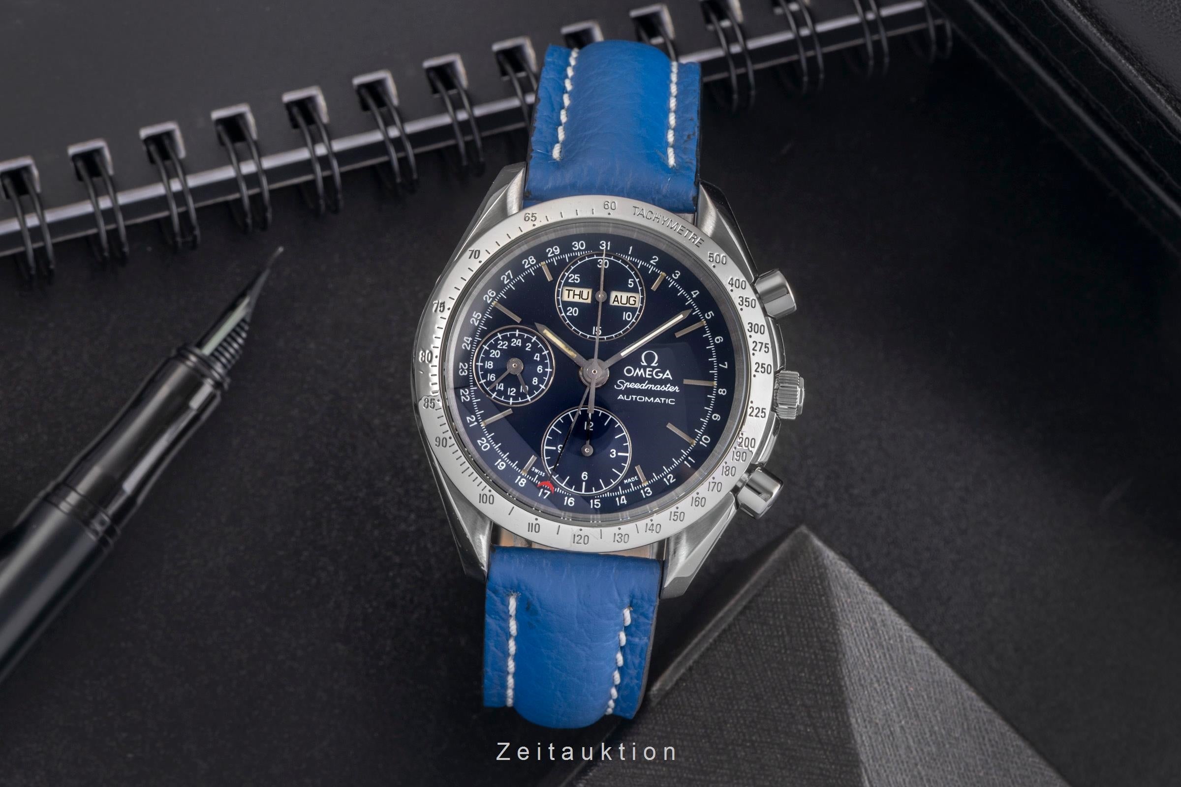 Omega Speedmaster Date chronographe acier automatique montre pour hommes 3523.80.00  [2503049]