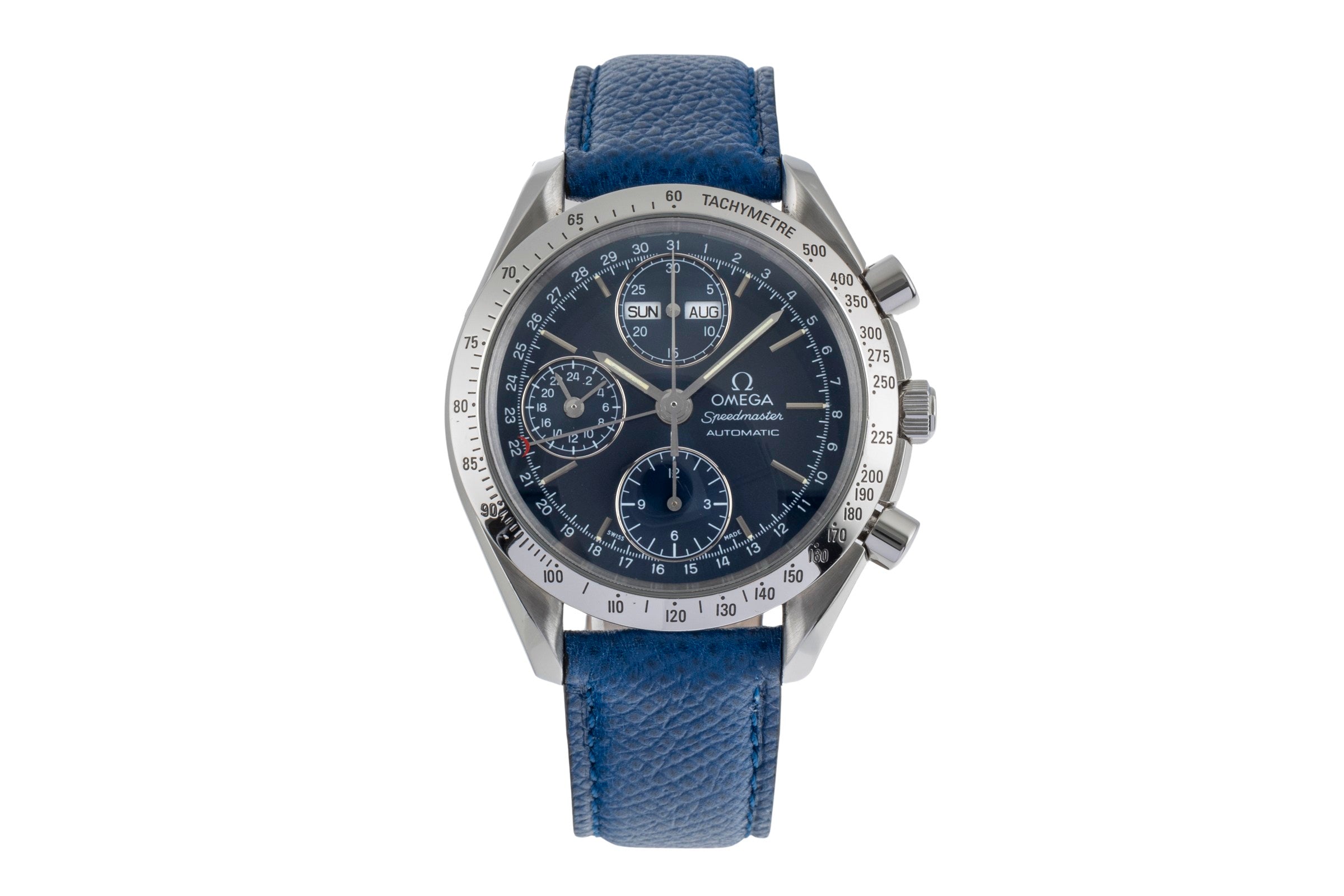 Omega Speedmaster Date chronograph steel automatic men's watch 3521.80.00  [2503051]