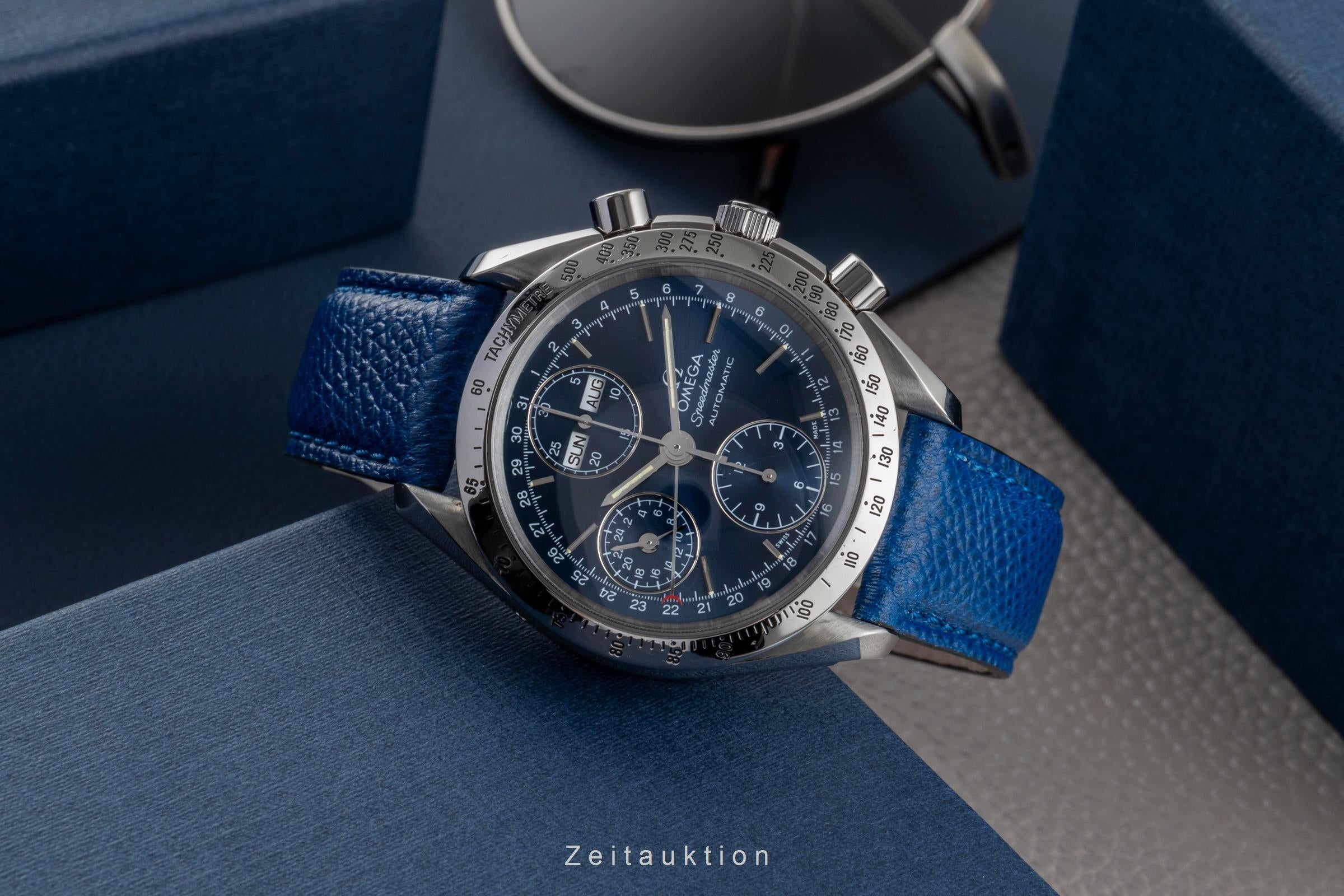 Omega Speedmaster Date chronograph steel automatic men's watch 3521.80.00  [2503051]