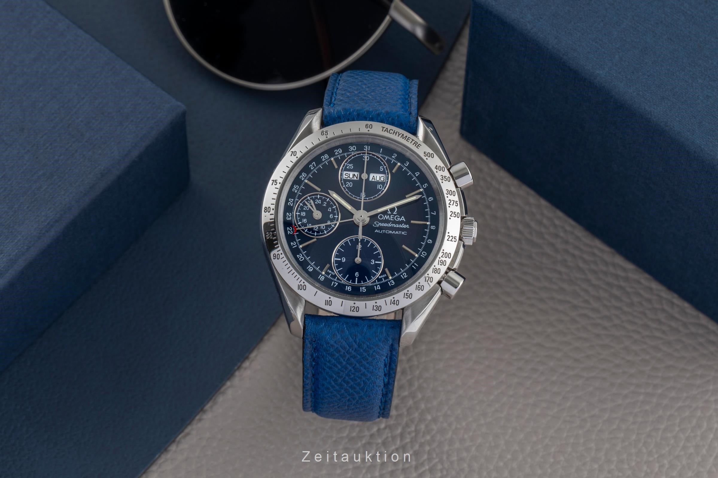 Omega Speedmaster Date chronograph steel automatic men's watch 3521.80.00  [2503051]