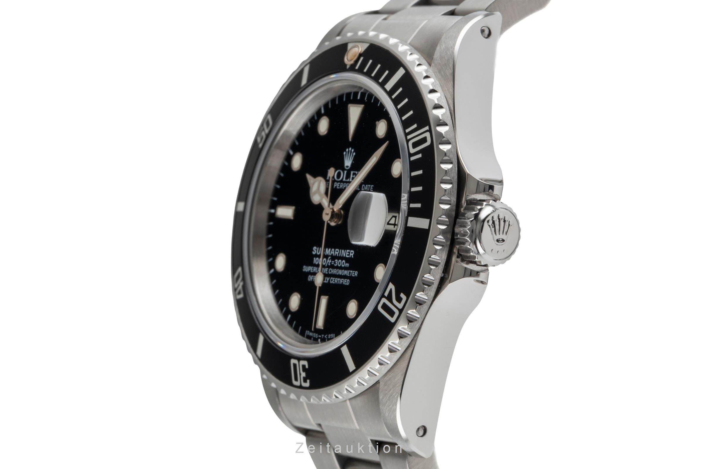 Rolex Submariner acero automático reloj para caballeros 16800  [2503057]