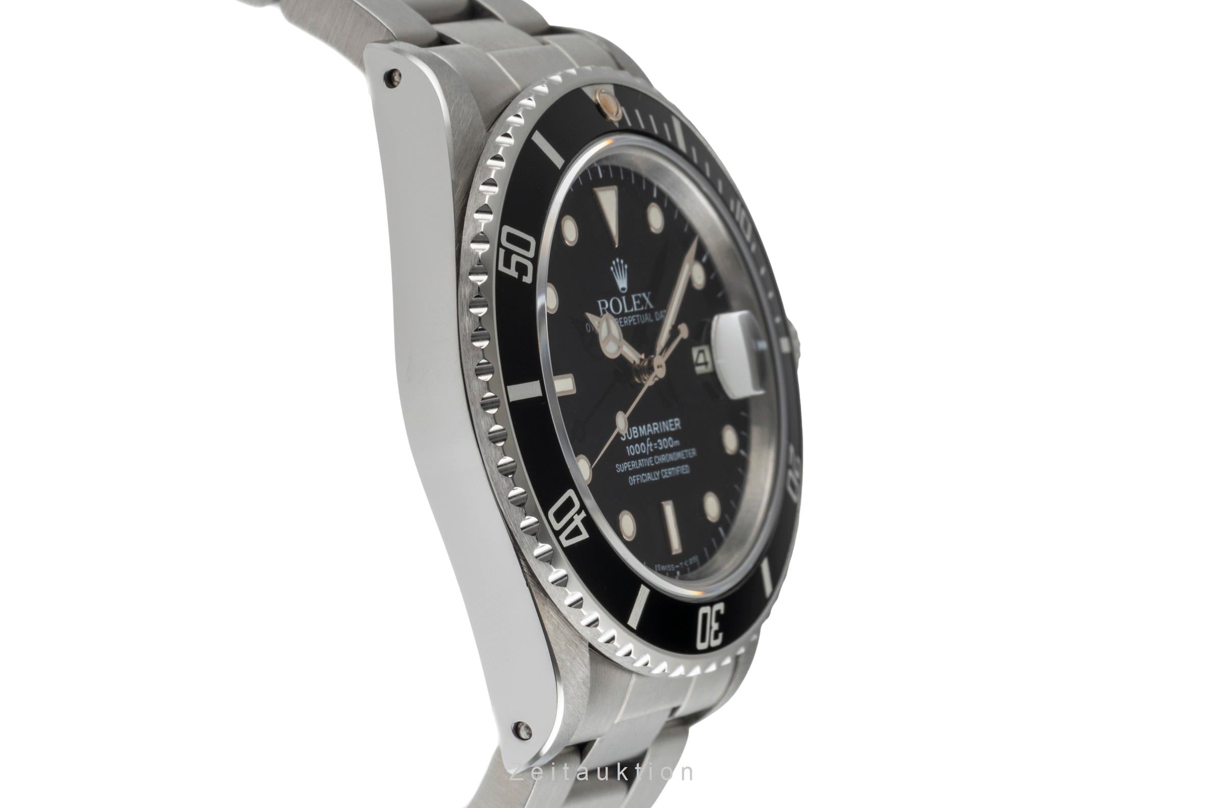 Rolex Submariner acero automático reloj para caballeros 16800  [2503057]