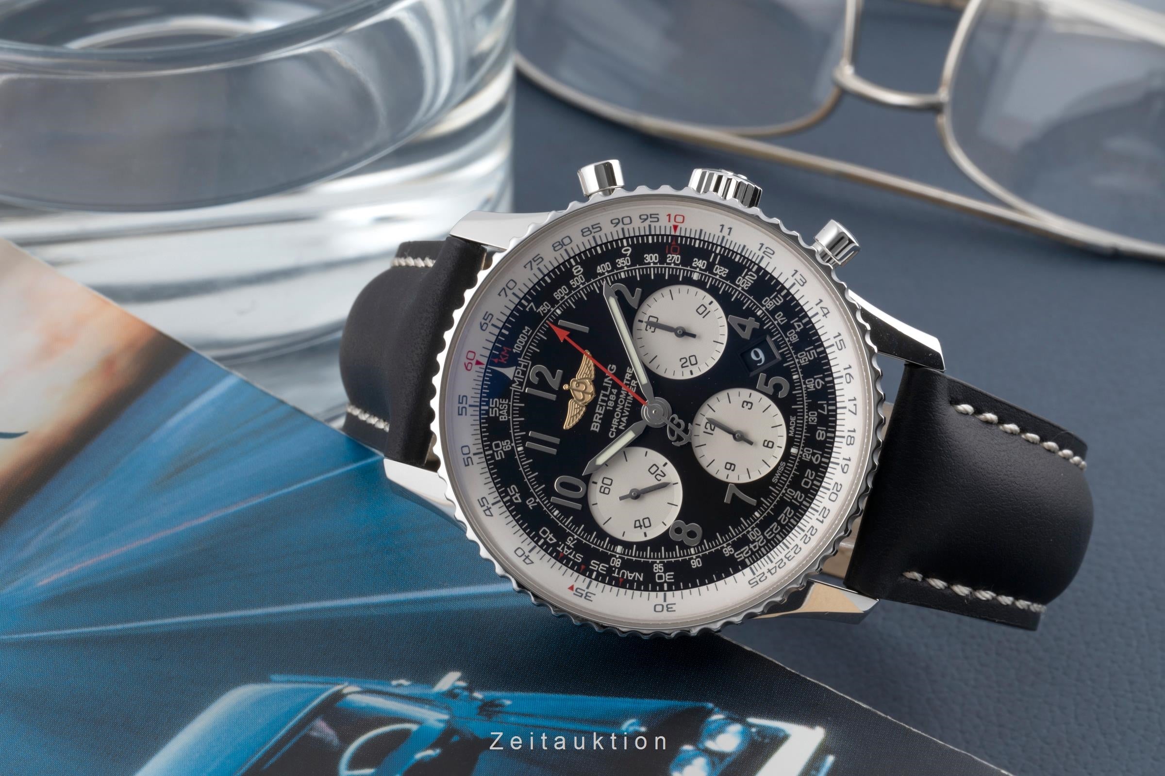 Breitling Navitimer 01 cronografo acciaio automatismo orologio da uomo AB0120 LP: 9050EUR  [2503061]