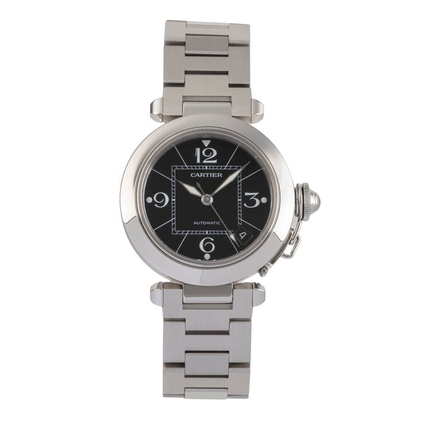 Cartier Pasha steel automatic men's watch W31076M7 LP: 7200EUR  [2503066]