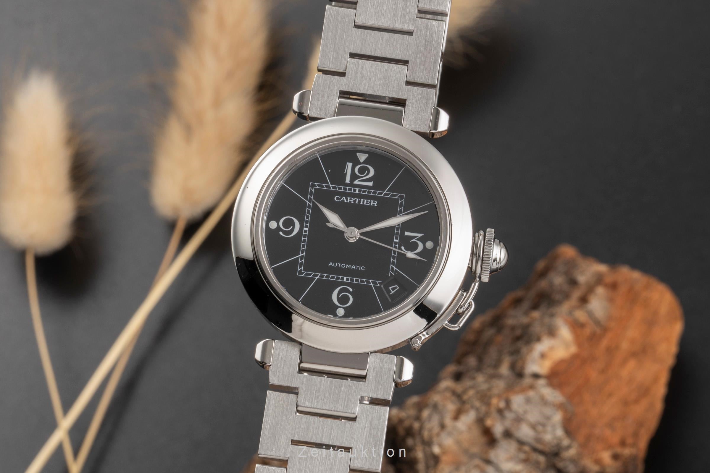 Cartier Pasha steel automatic men's watch W31076M7 LP: 7200EUR  [2503066]