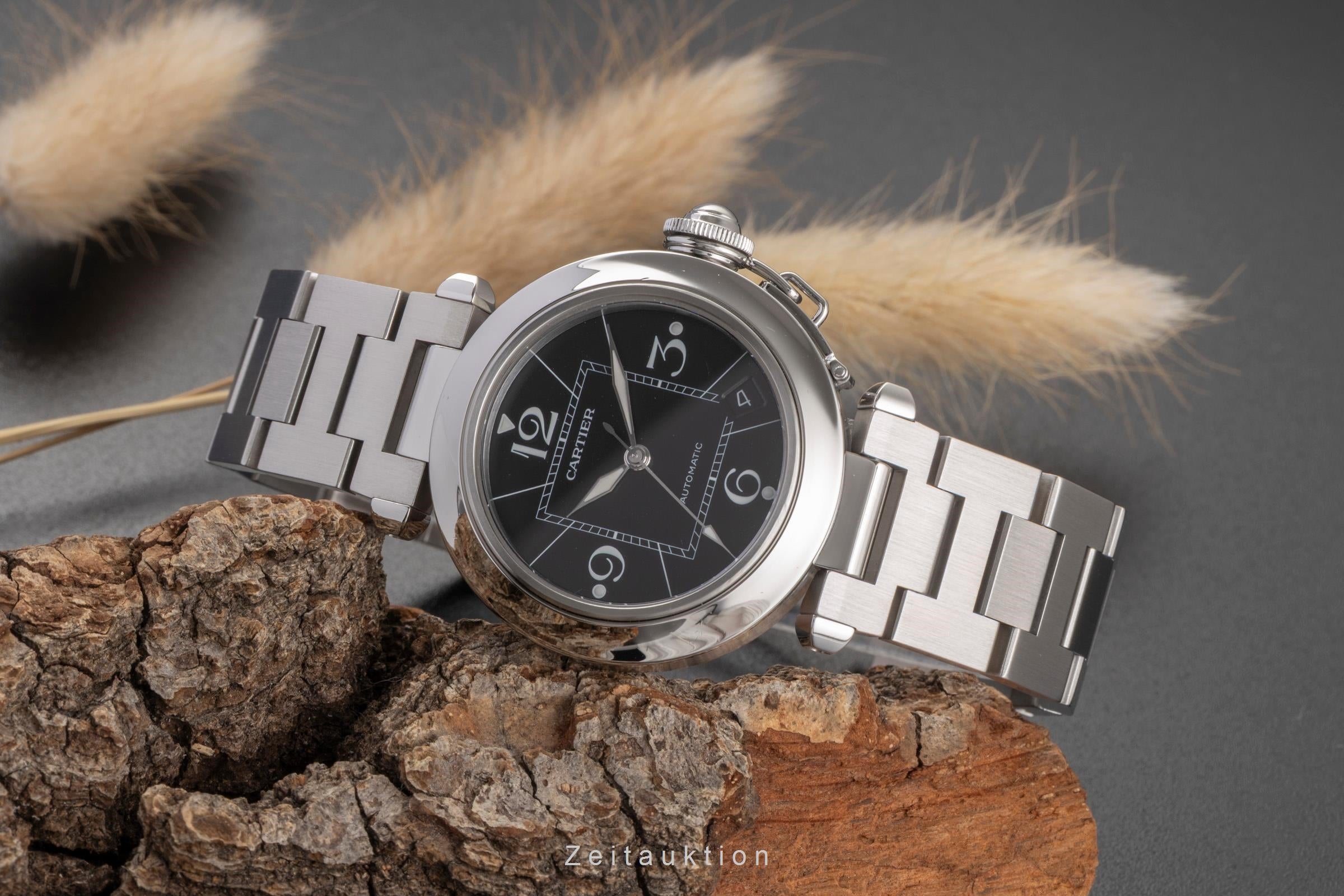 Cartier Pasha steel automatic men's watch W31076M7 LP: 7200EUR  [2503066]