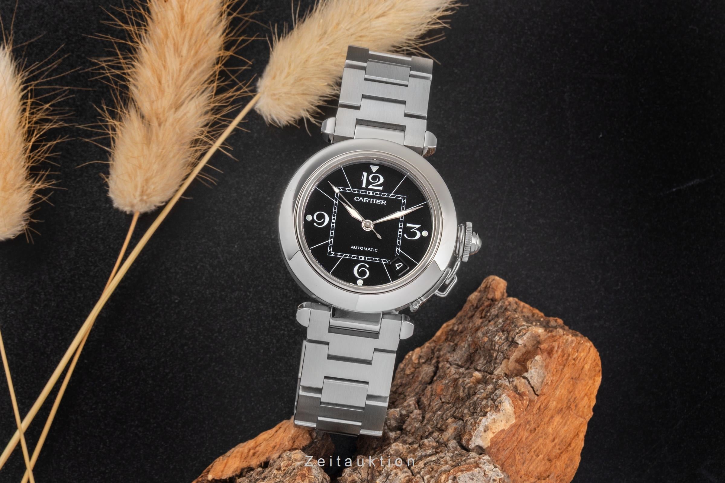 Cartier Pasha steel automatic men's watch W31076M7 LP: 7200EUR  [2503066]