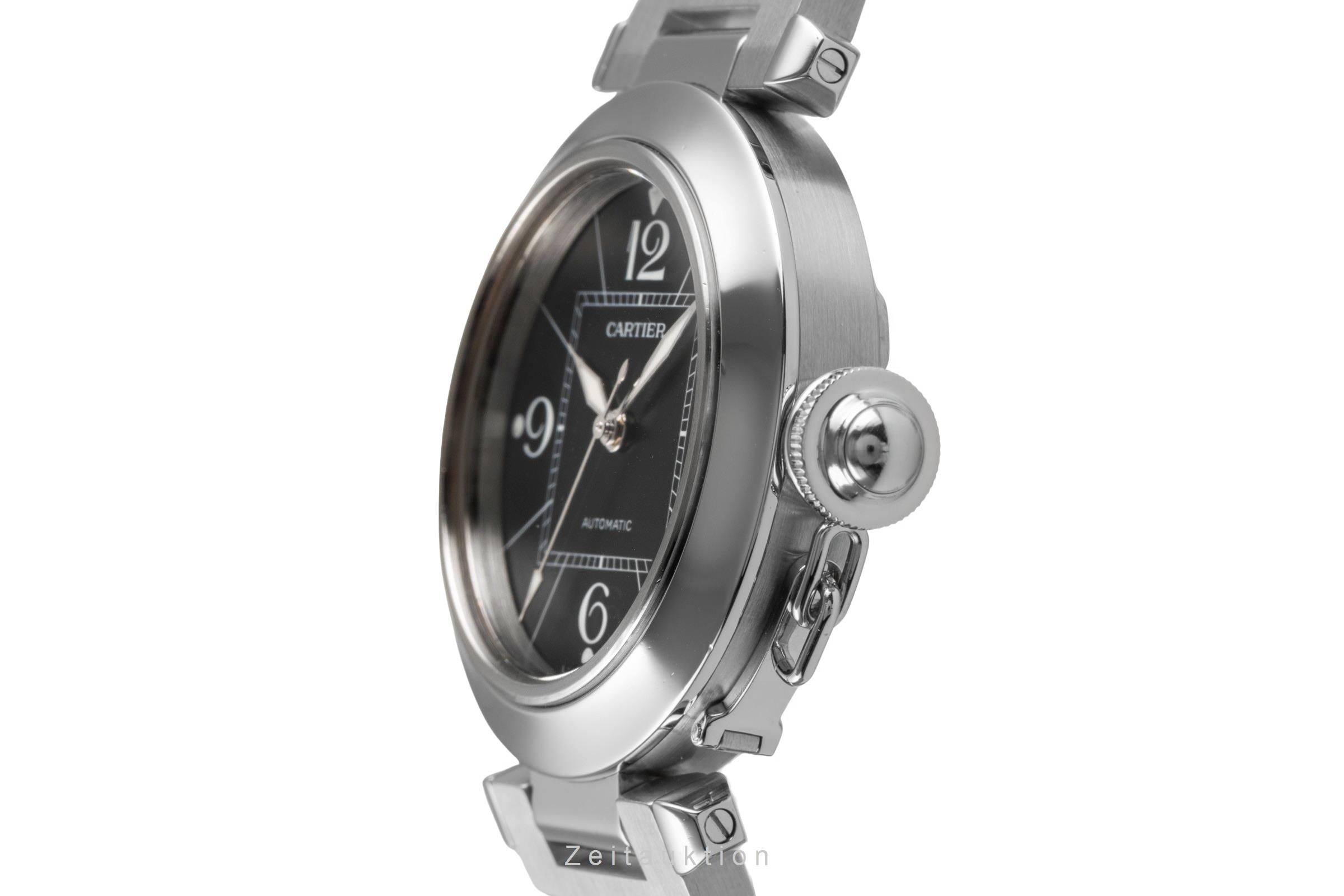 Cartier Pasha steel automatic men's watch W31076M7 LP: 7200EUR  [2503066]