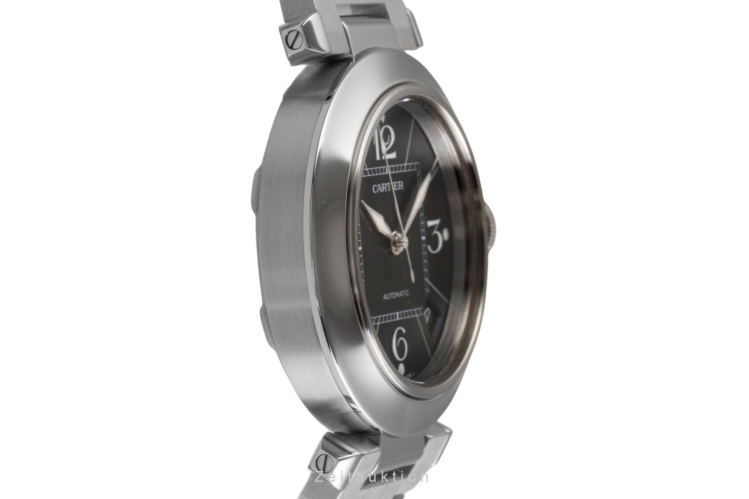 Cartier Pasha steel automatic men's watch W31076M7 LP: 7200EUR  [2503066]