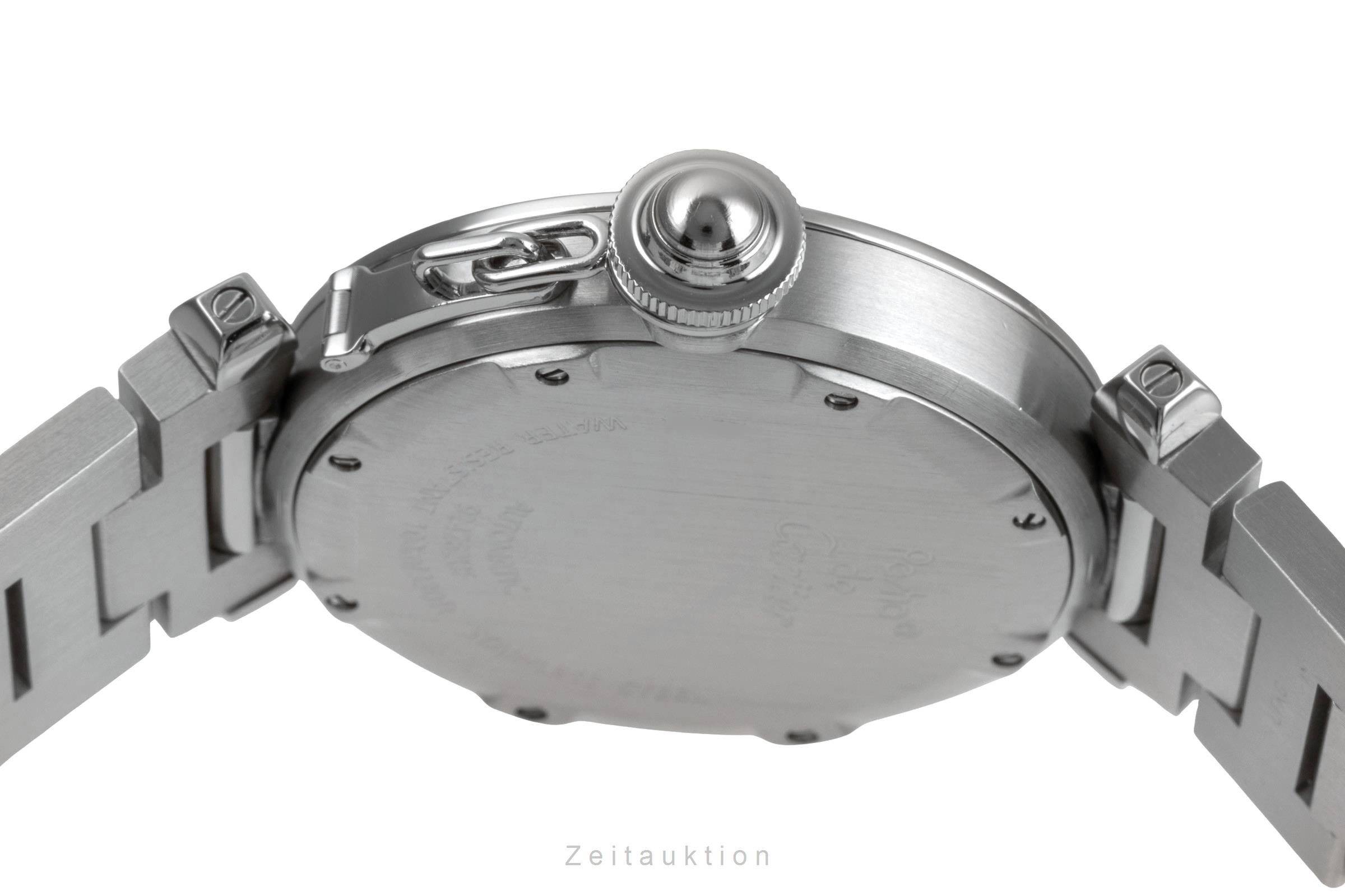 Cartier Pasha steel automatic men's watch W31076M7 LP: 7200EUR  [2503066]