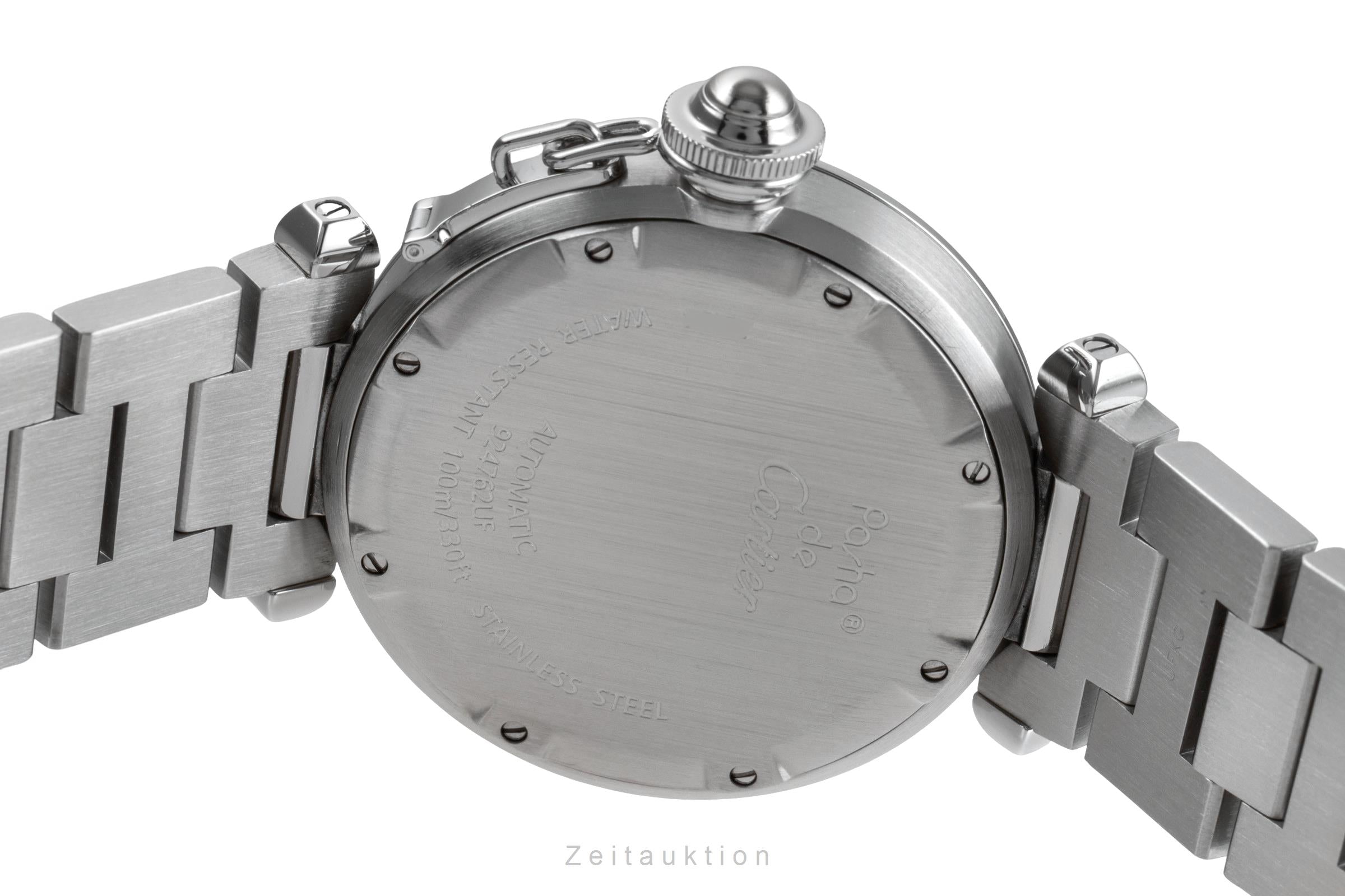 Cartier Pasha steel automatic men's watch W31076M7 LP: 7200EUR  [2503066]