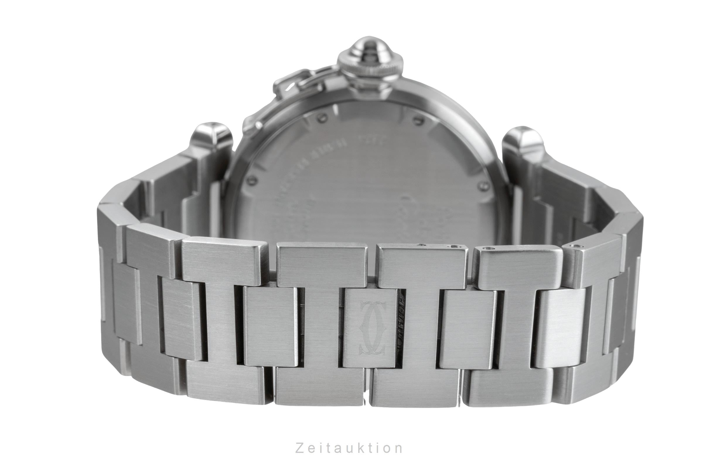Cartier Pasha steel automatic men's watch W31076M7 LP: 7200EUR  [2503066]