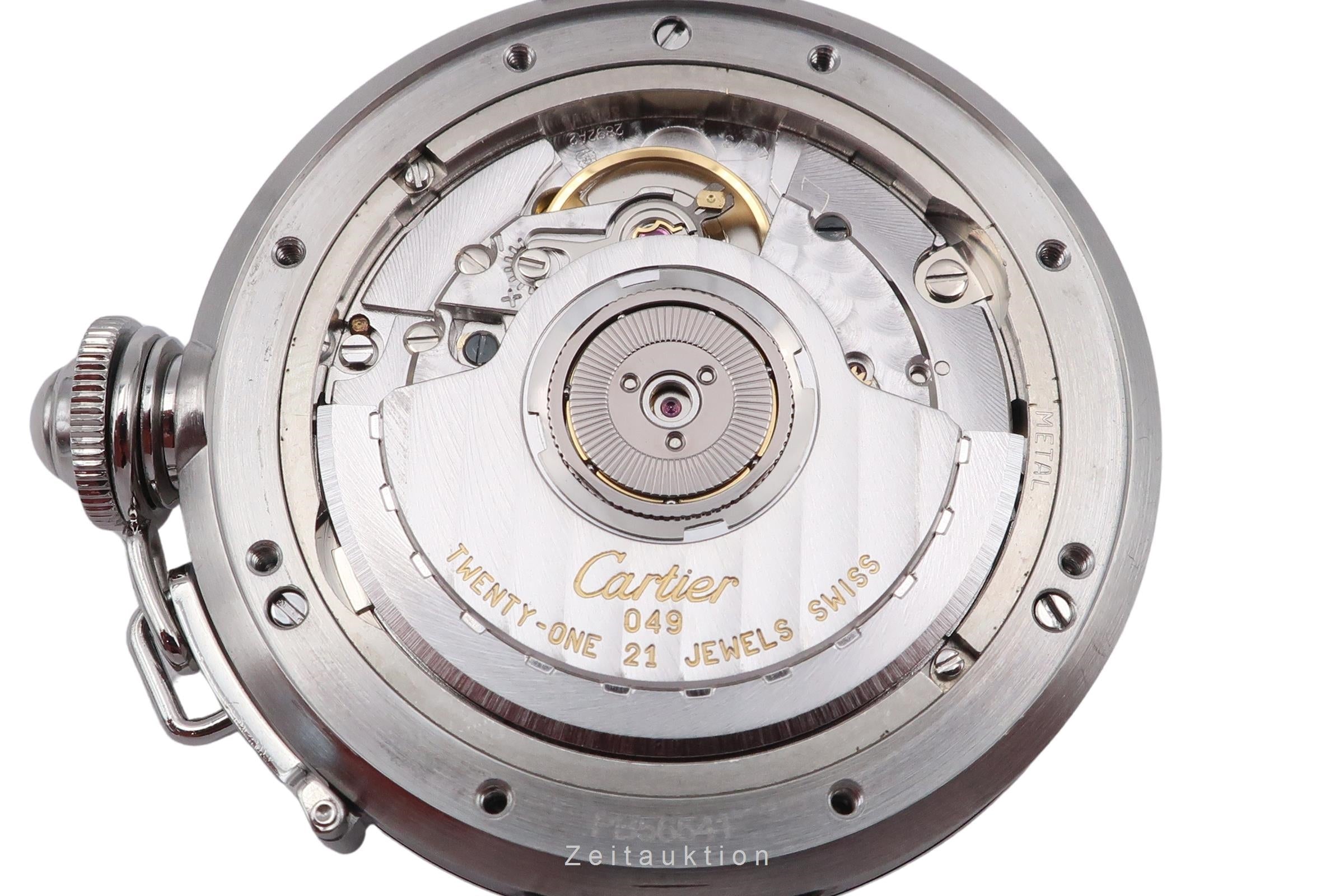 Cartier Pasha steel automatic men's watch W31076M7 LP: 7200EUR  [2503066]