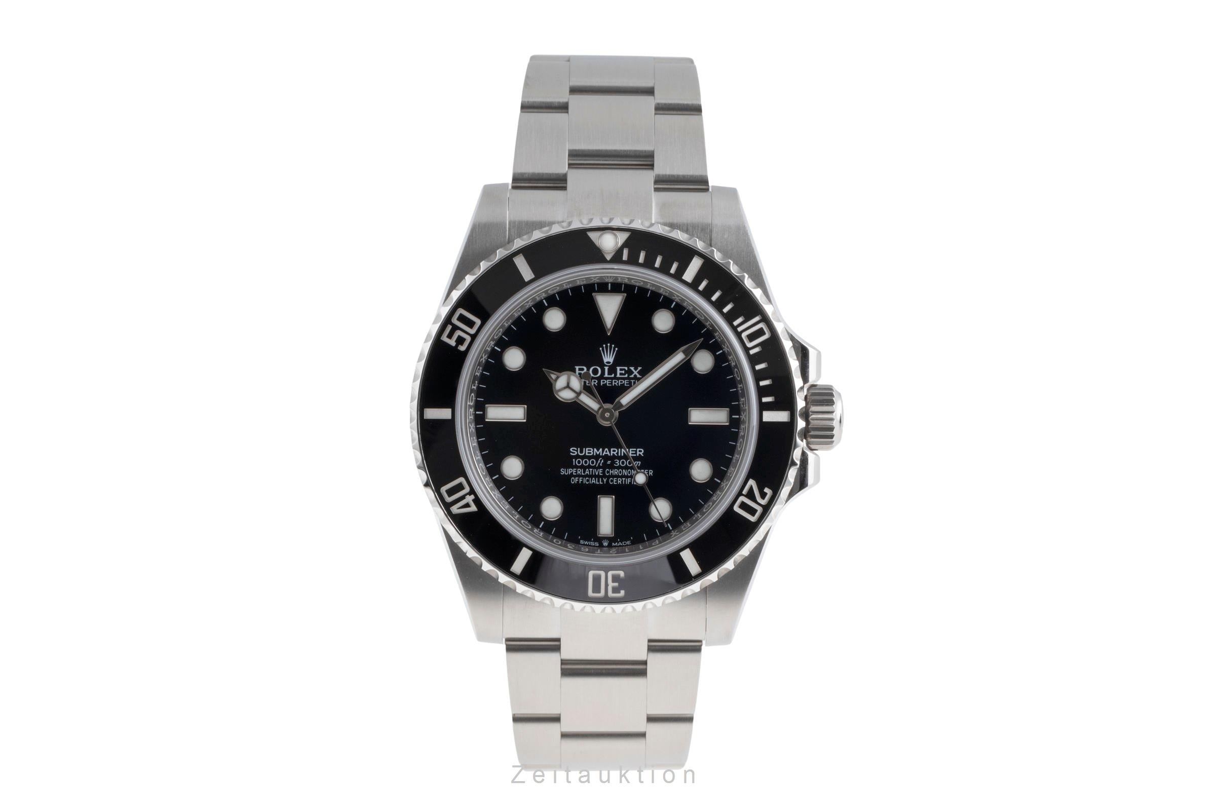 Rolex Submariner acciaio automatismo orologio da uomo 124060  [2503068]