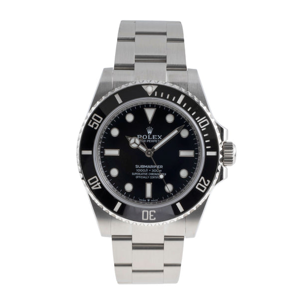 Rolex Submariner acciaio automatismo orologio da uomo 124060  [2503068]