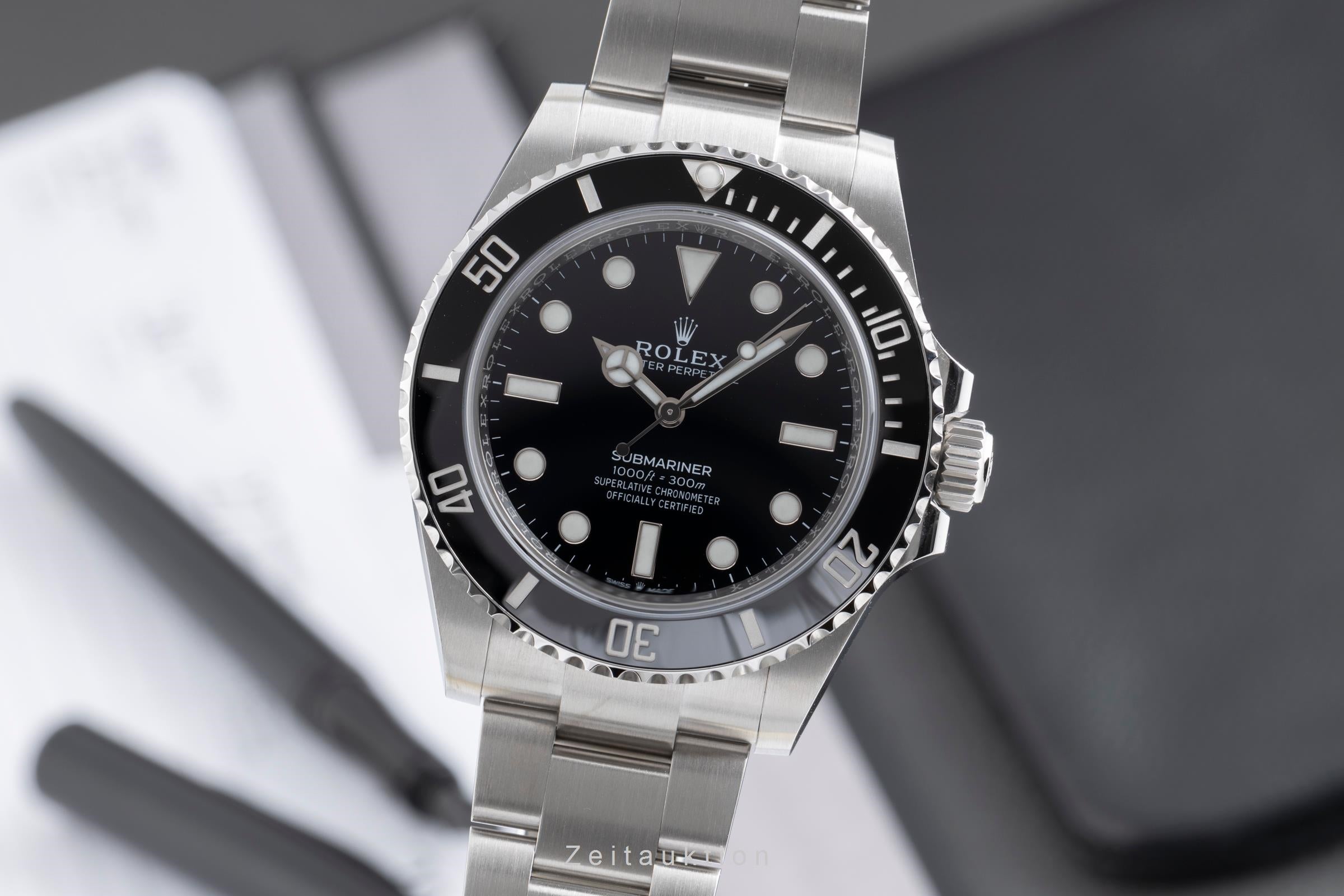 Rolex Submariner acciaio automatismo orologio da uomo 124060  [2503068]