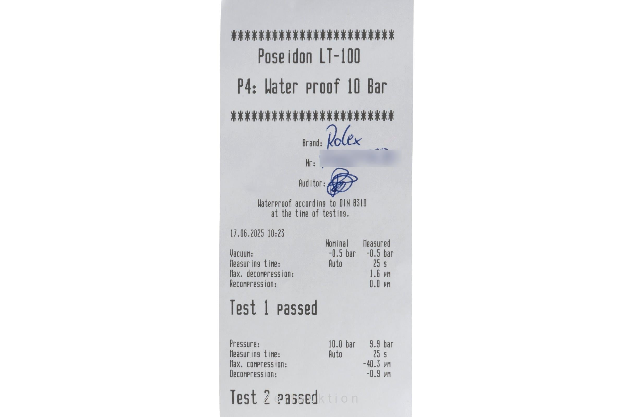 Rolex Submariner acciaio automatismo orologio da uomo 124060  [2503068]