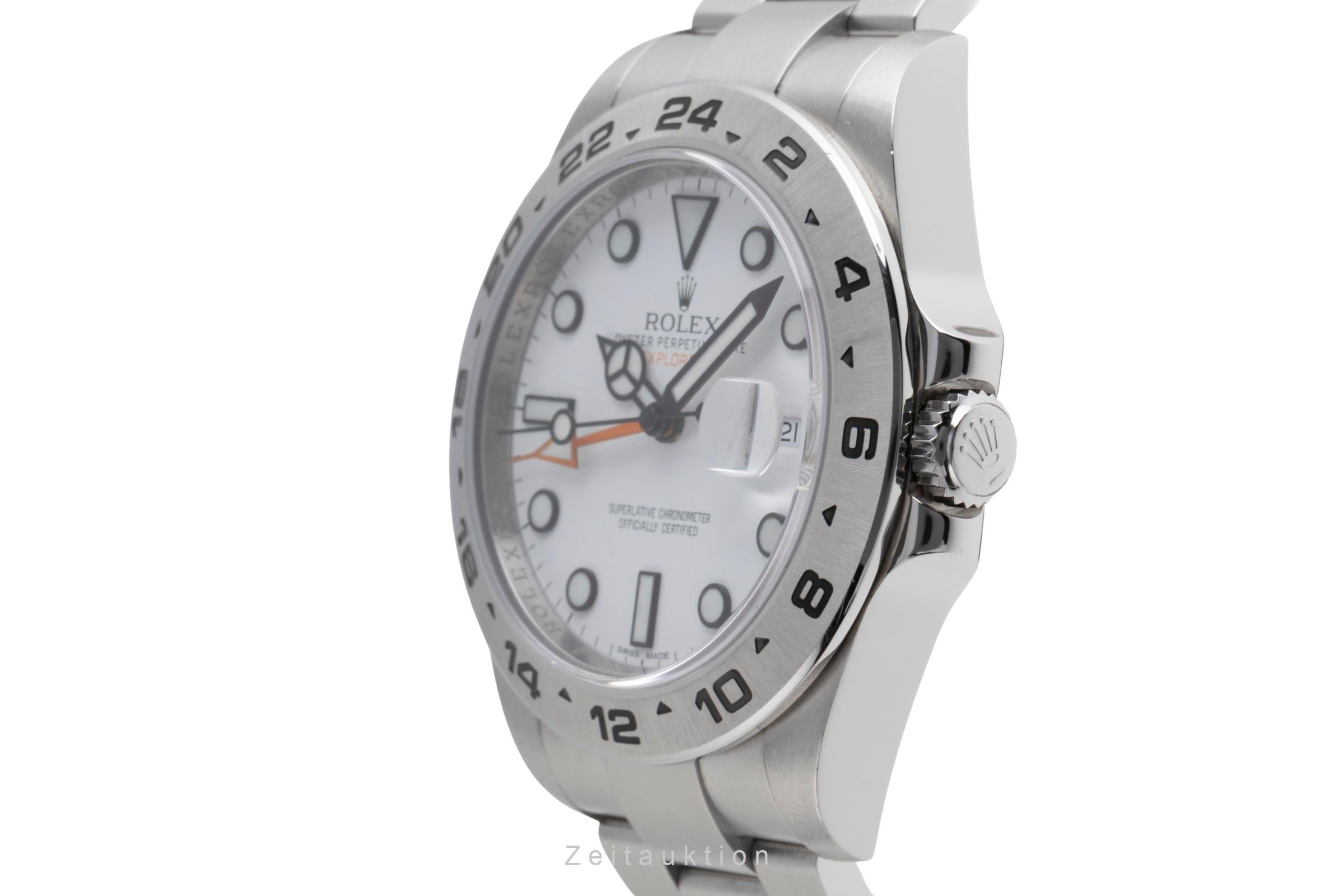 Rolex Explorer II acero automático reloj para caballeros 216570  [2503071]