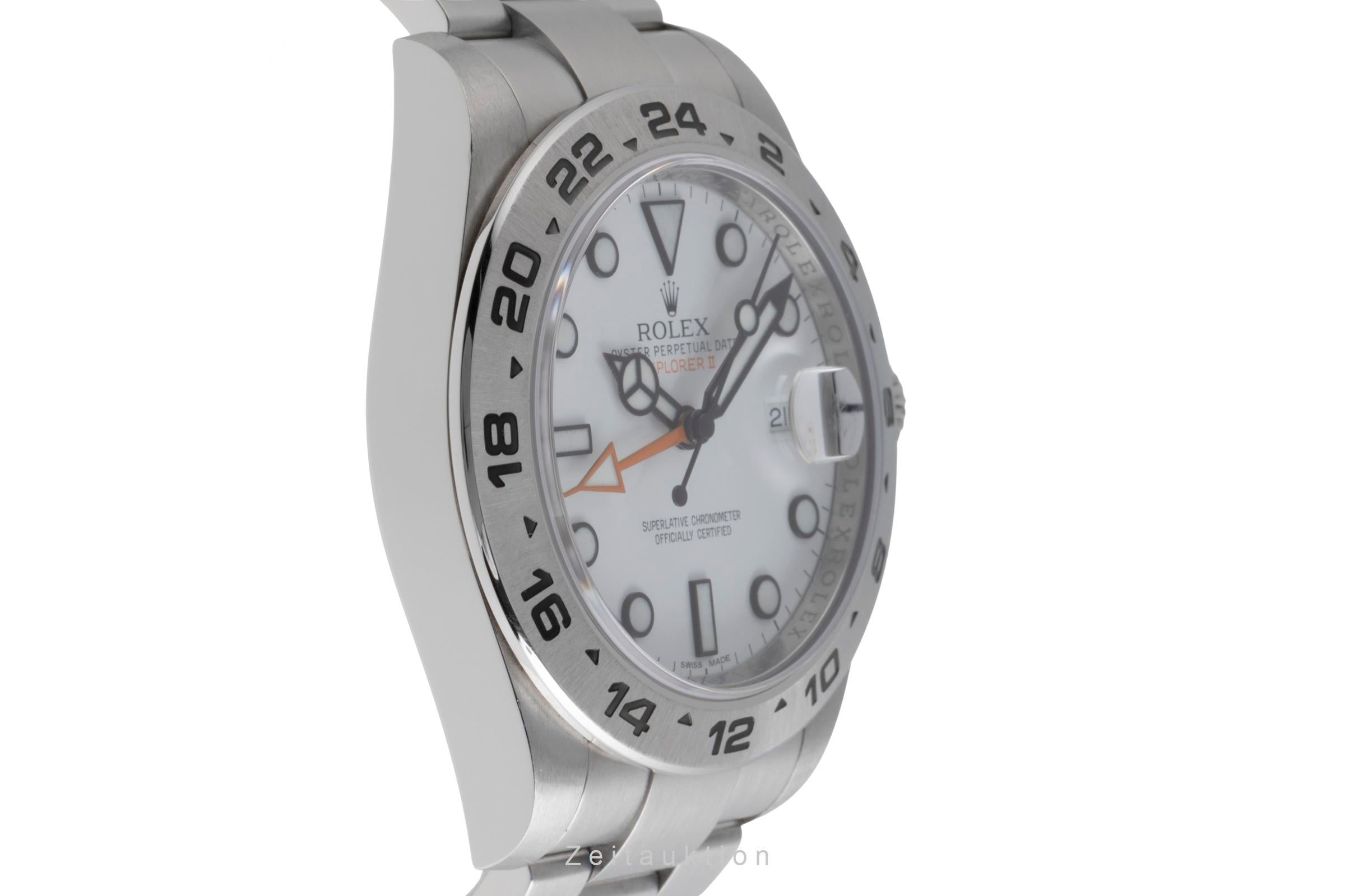 Rolex Explorer II acero automático reloj para caballeros 216570  [2503071]